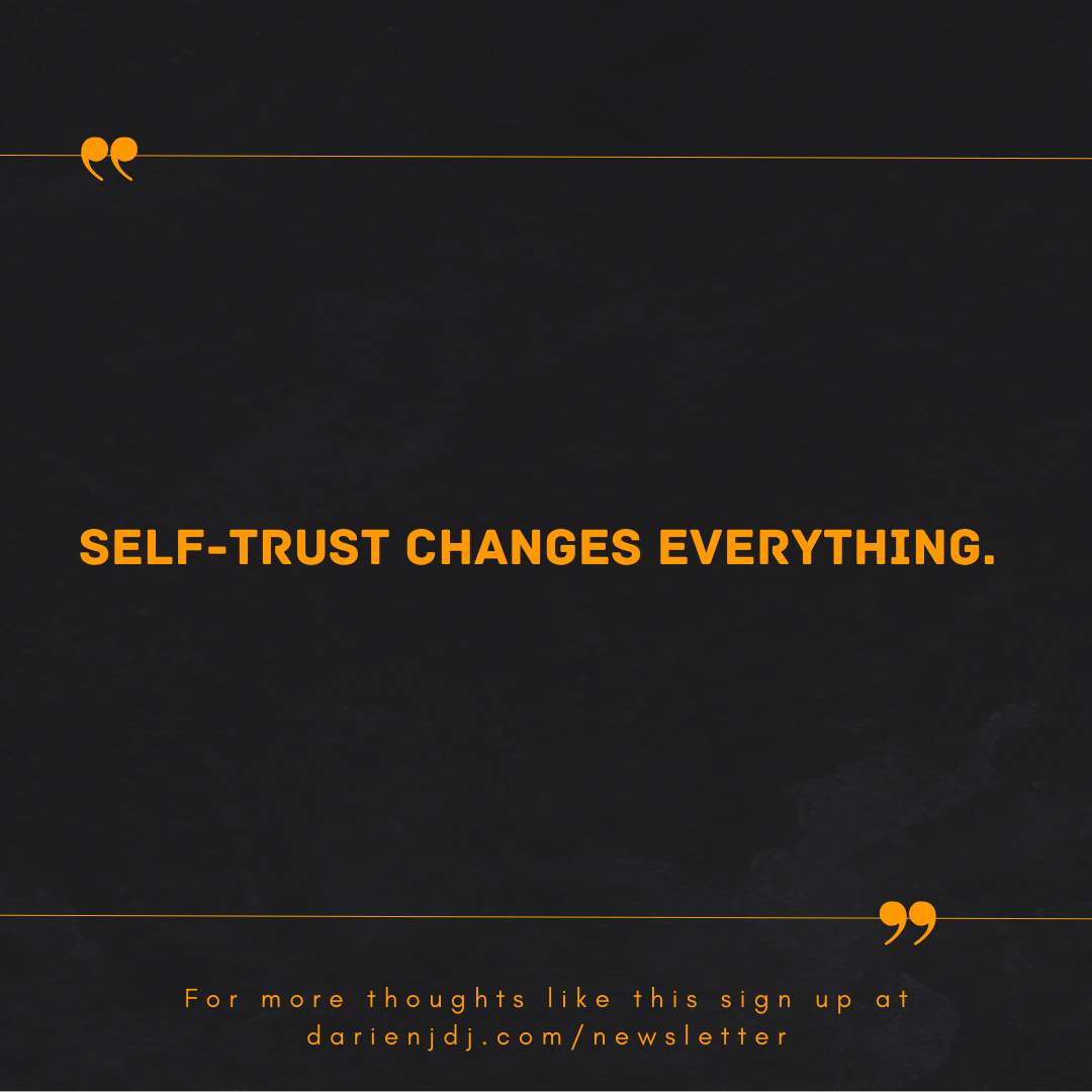 Mmmm...Taste, sacrifice, playing and self-trust.