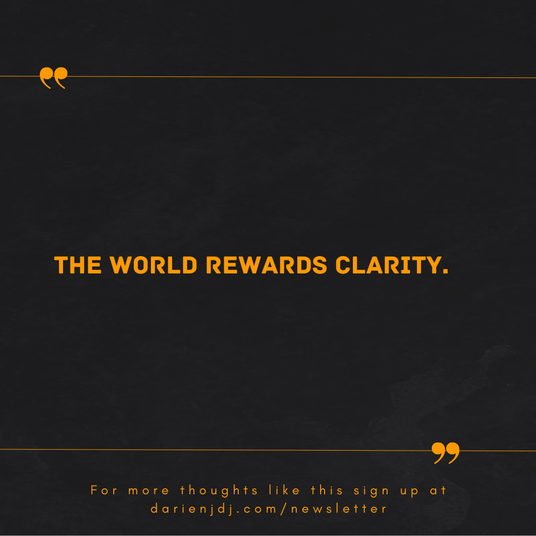 Mmmm... Happiness, disconnection, improvement and clarity.