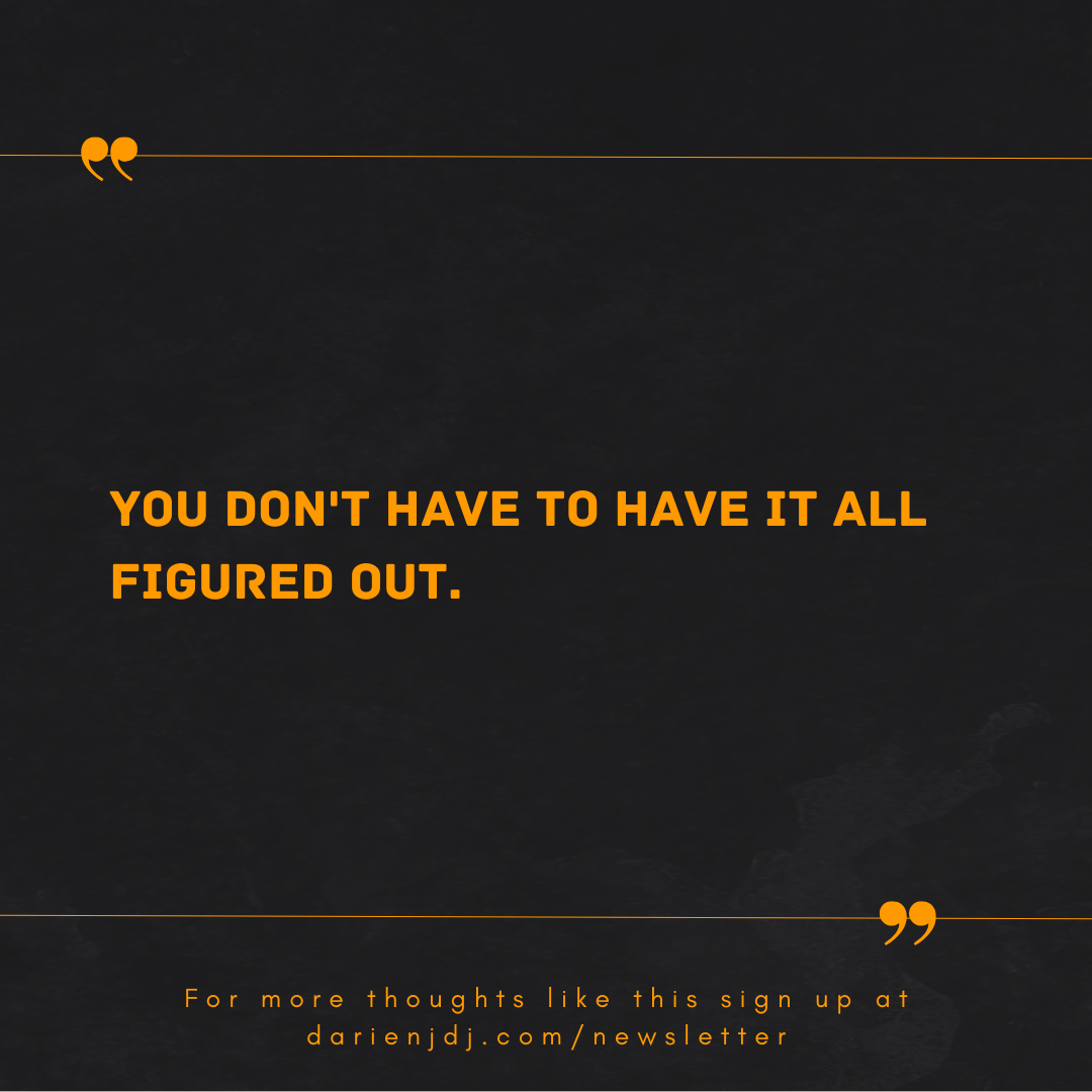Mmmm... Sacrifice, direction, presence and uncertainty.