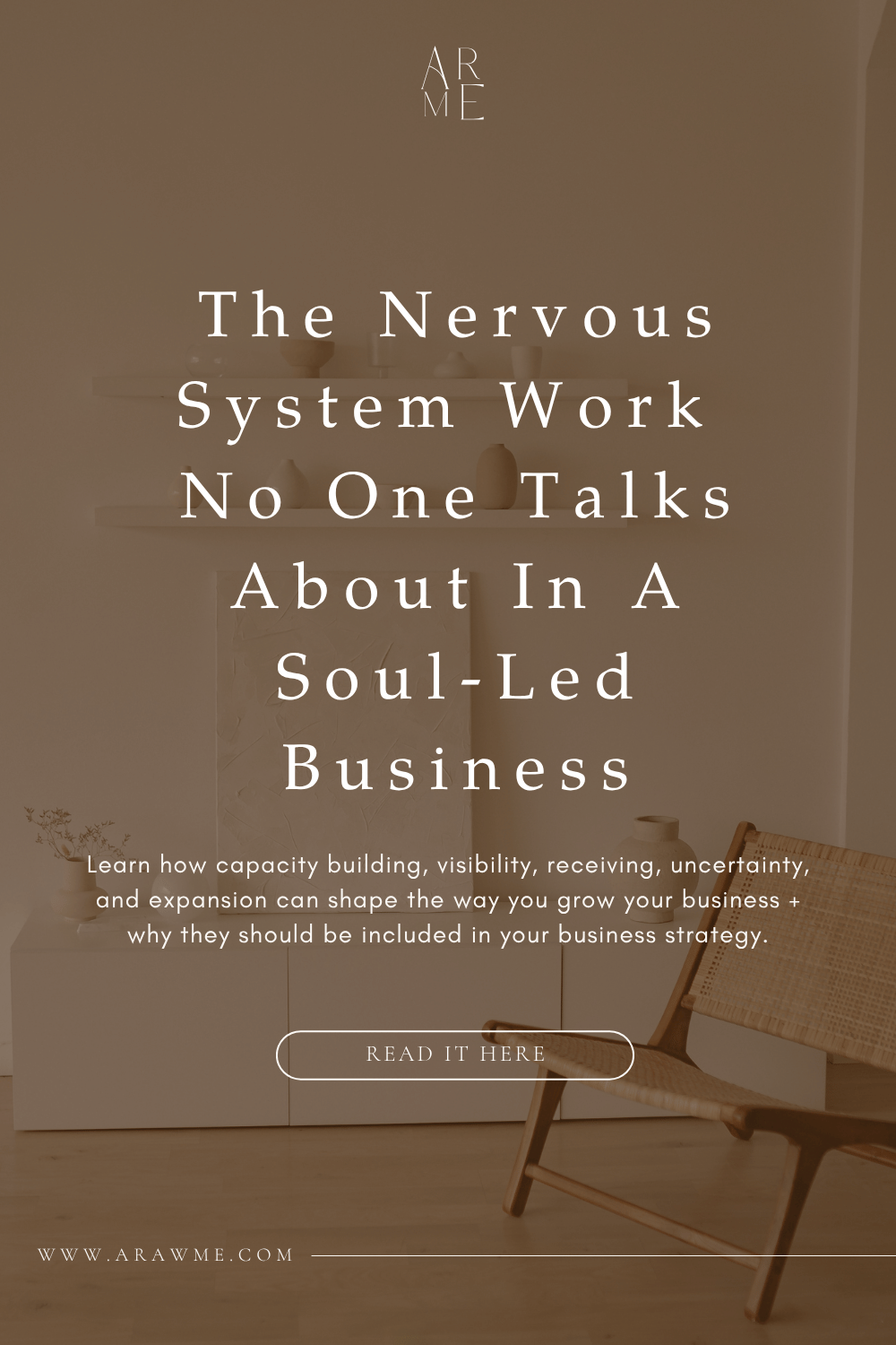 The nervous system work no one talks about in a soul-led business
