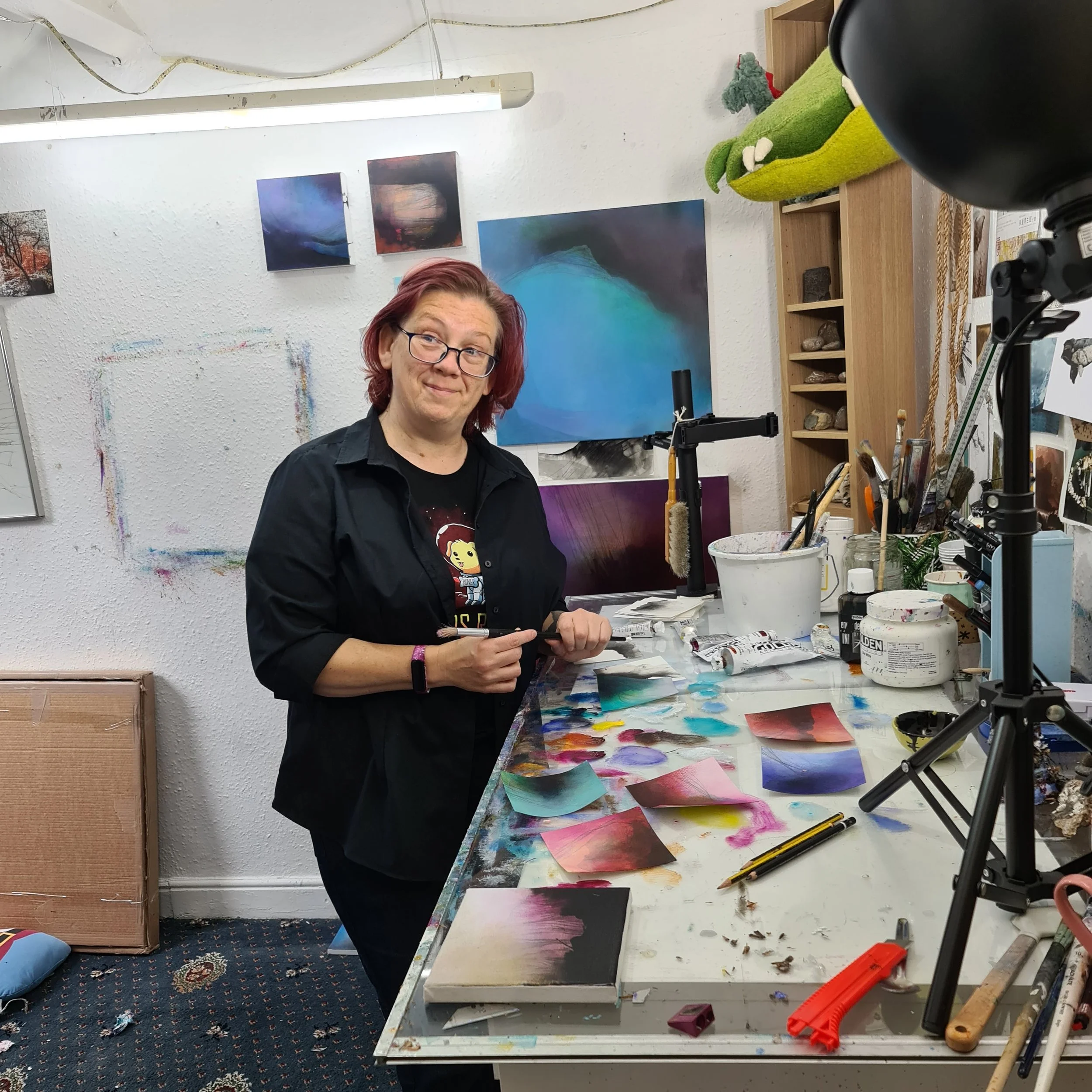 What to ask an artist? — Art by Tina Mammoser