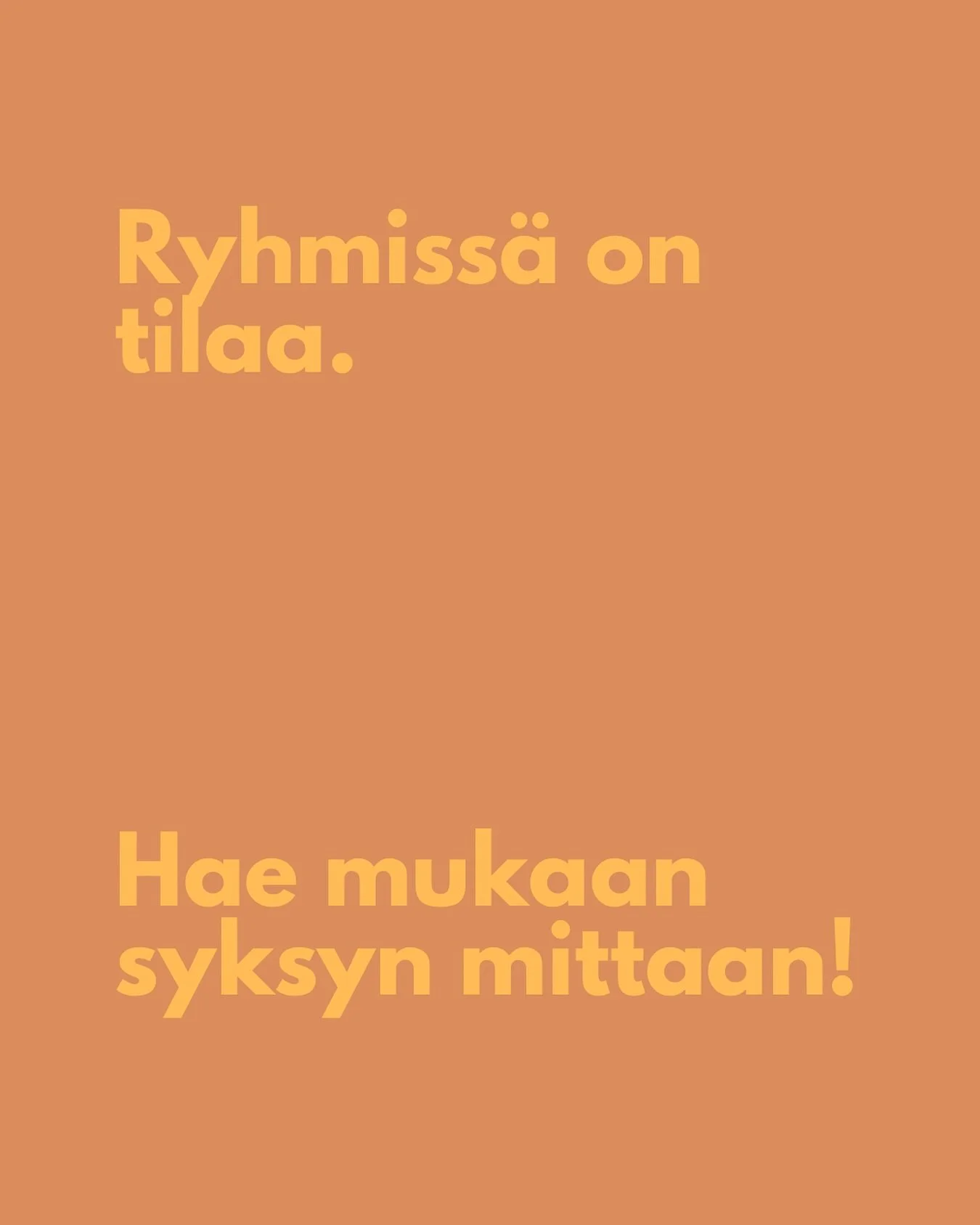 Syksyinen moikka t&auml;&auml;lt&auml; Leikkiksen ryhmien ja ty&ouml;n &auml;&auml;relt&auml;! 🍁🍂🍁

Kausi on l&auml;htenyt mukavasti k&auml;yntiin Kalliossa ja Malmilla. Ryhmiin on silti mahdollista hakea mukaan haastattelun kautta pitkin syksy&au