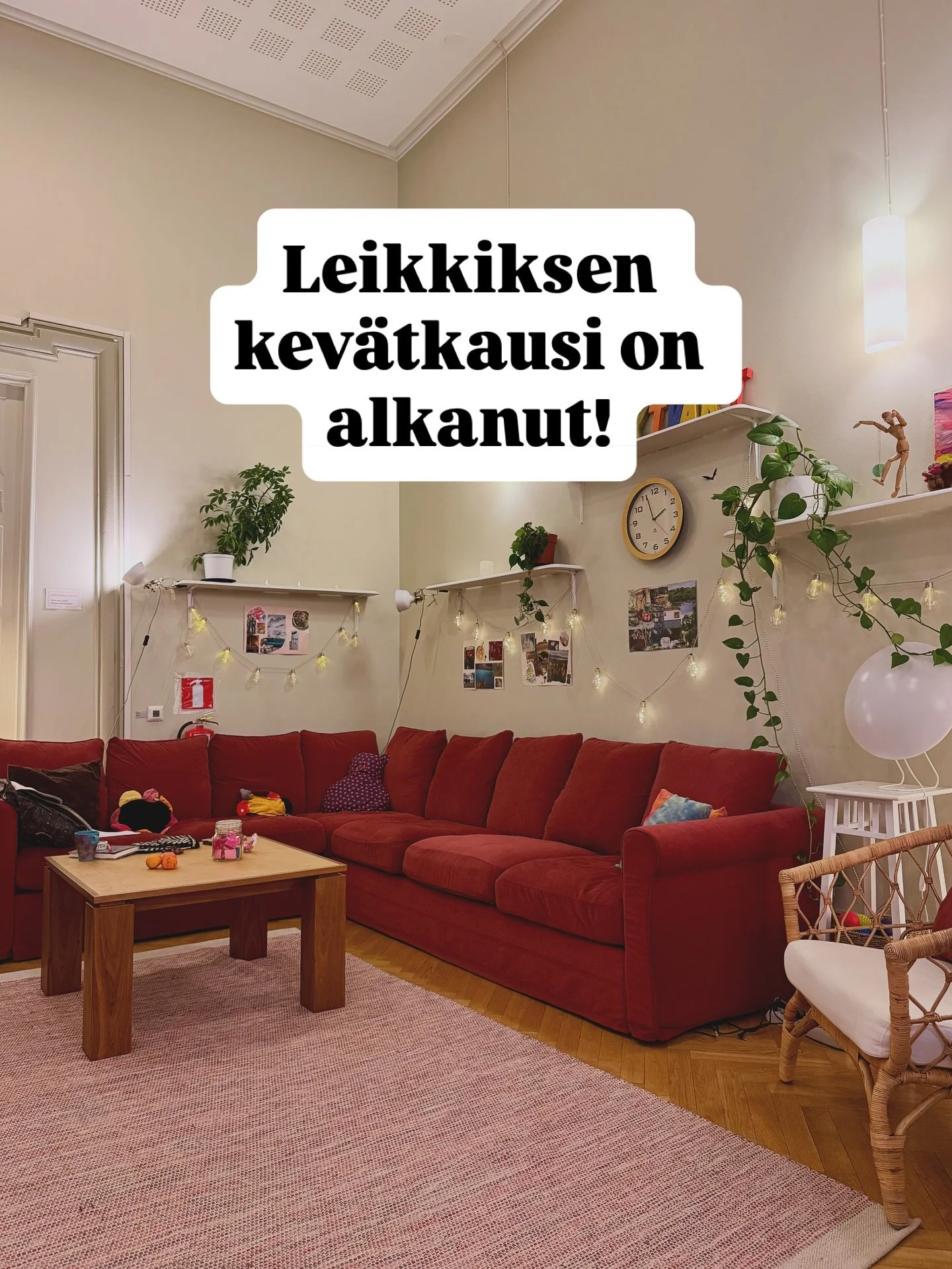 Vuosi 2026 on alkanut ja niin on Leikkiksen kev&auml;tkausikin.

Toiminta on taas k&auml;ynnistynyt, arki jatkuu ja ryhm&auml;t ovat alkaneet Kalliossa ja Malmilla.

On kiva palata tuttuihin juttuihin ja rutiineihin, sek&auml; kohdata my&ouml;s kaikk