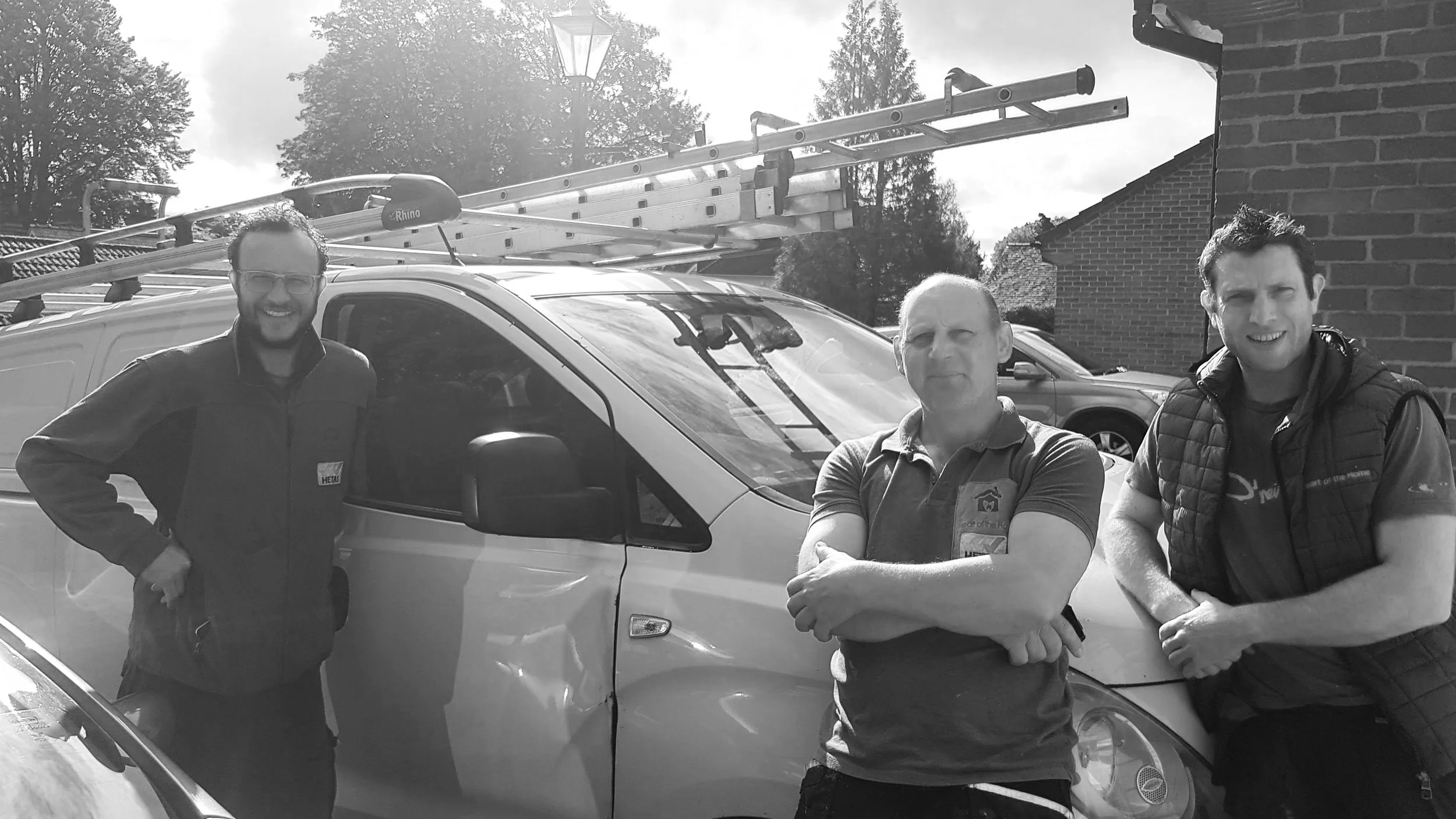 Piers Villet (left) and his team are your Woodburner installer specialists in the Salisbury area.