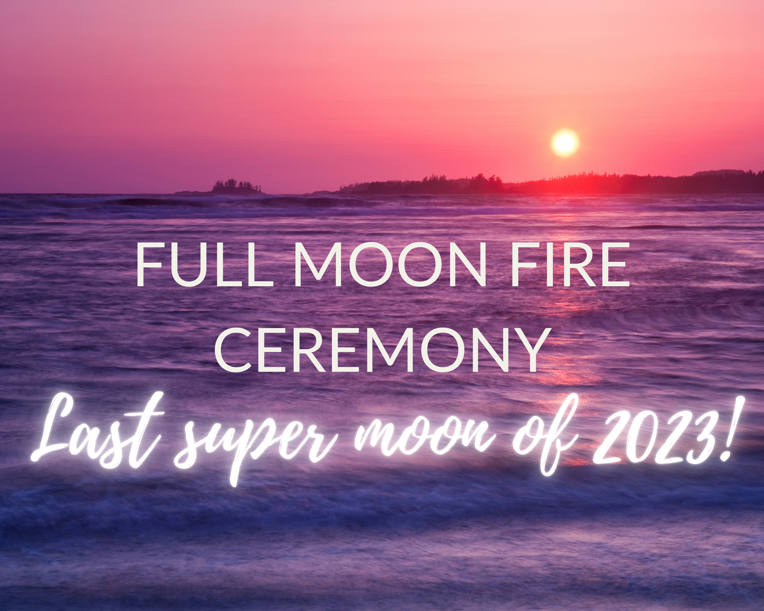Labyrinth Walk + Full Moon, Super Moon Ritual: A Shamanic Fire Ceremony