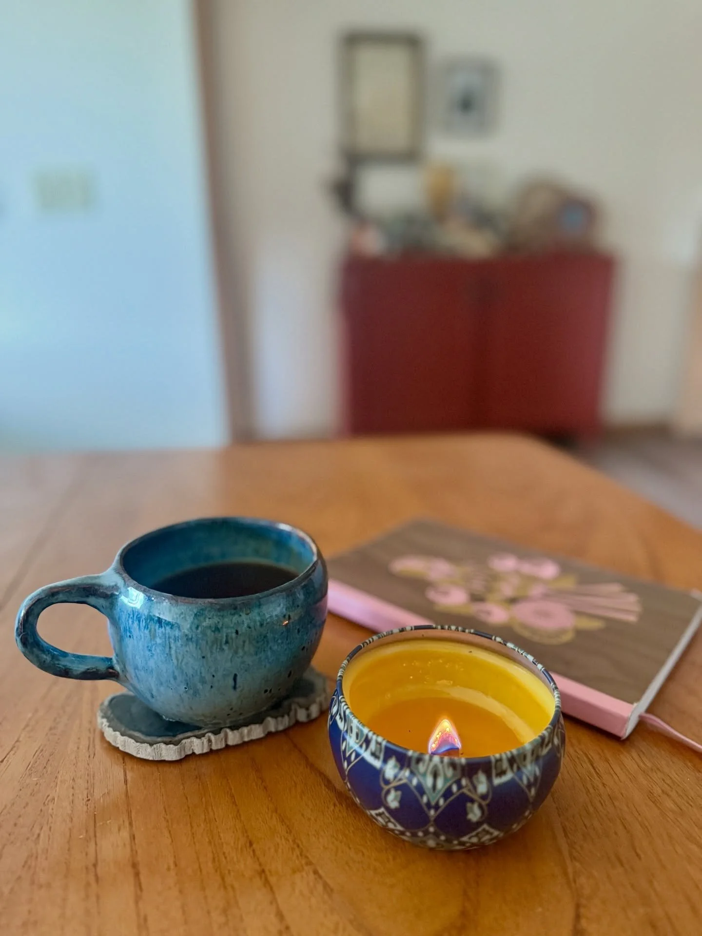 My drugs of choice are strong AF coffee, candles, and big earrings😄

What about you?