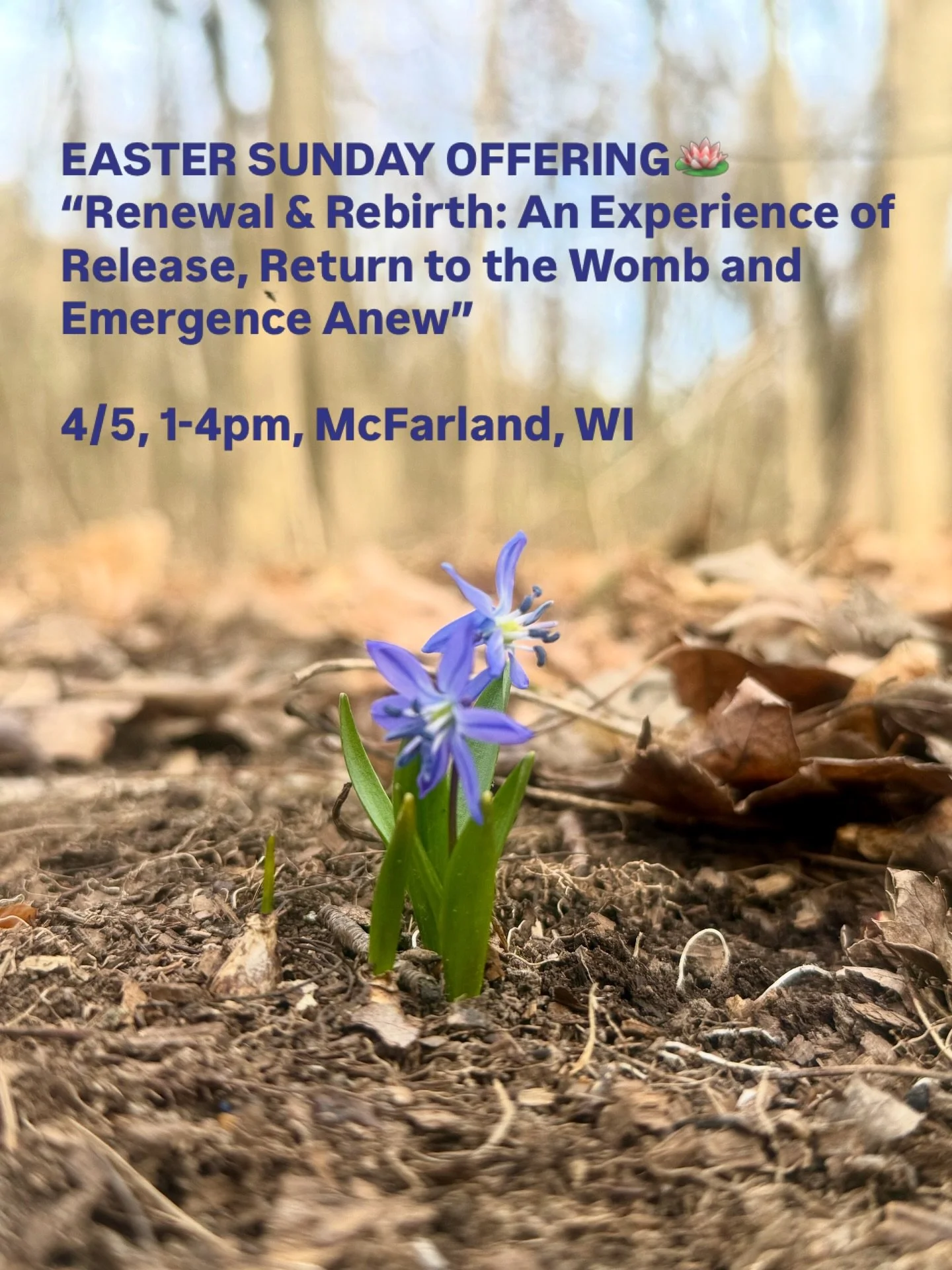 My family and I are going to @3sillop and @megmacirt Spring &ldquo;Renewal and Rebirth-An experience of release, return to the womb and emergence anew&rdquo; this Easter Sunday, and as I reflect on the fact that we&rsquo;re stepping away from our usu