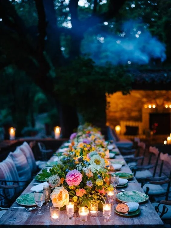 Evening Tablescape in the South of France