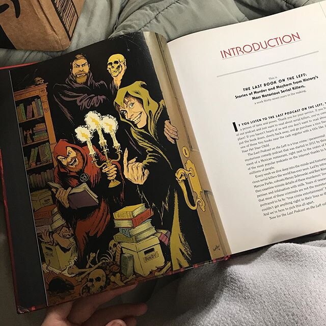 @lpontheleft book came in today! Hail Gein for quarantine - because now I know what I&rsquo;m doing today. I worked at a publishing house for several years actually designing and putting together the books, and my brain exploded with dopamine when I 