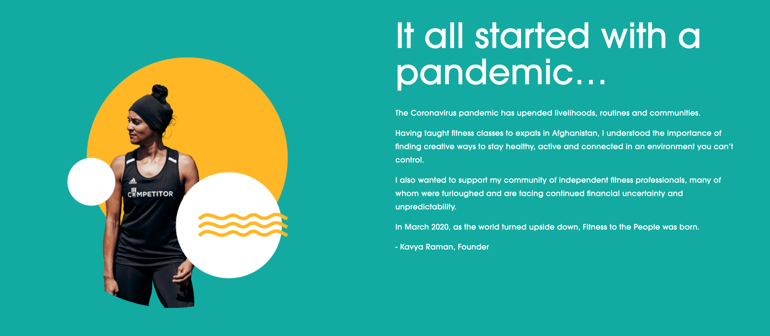 Fitness to the People - Website 2