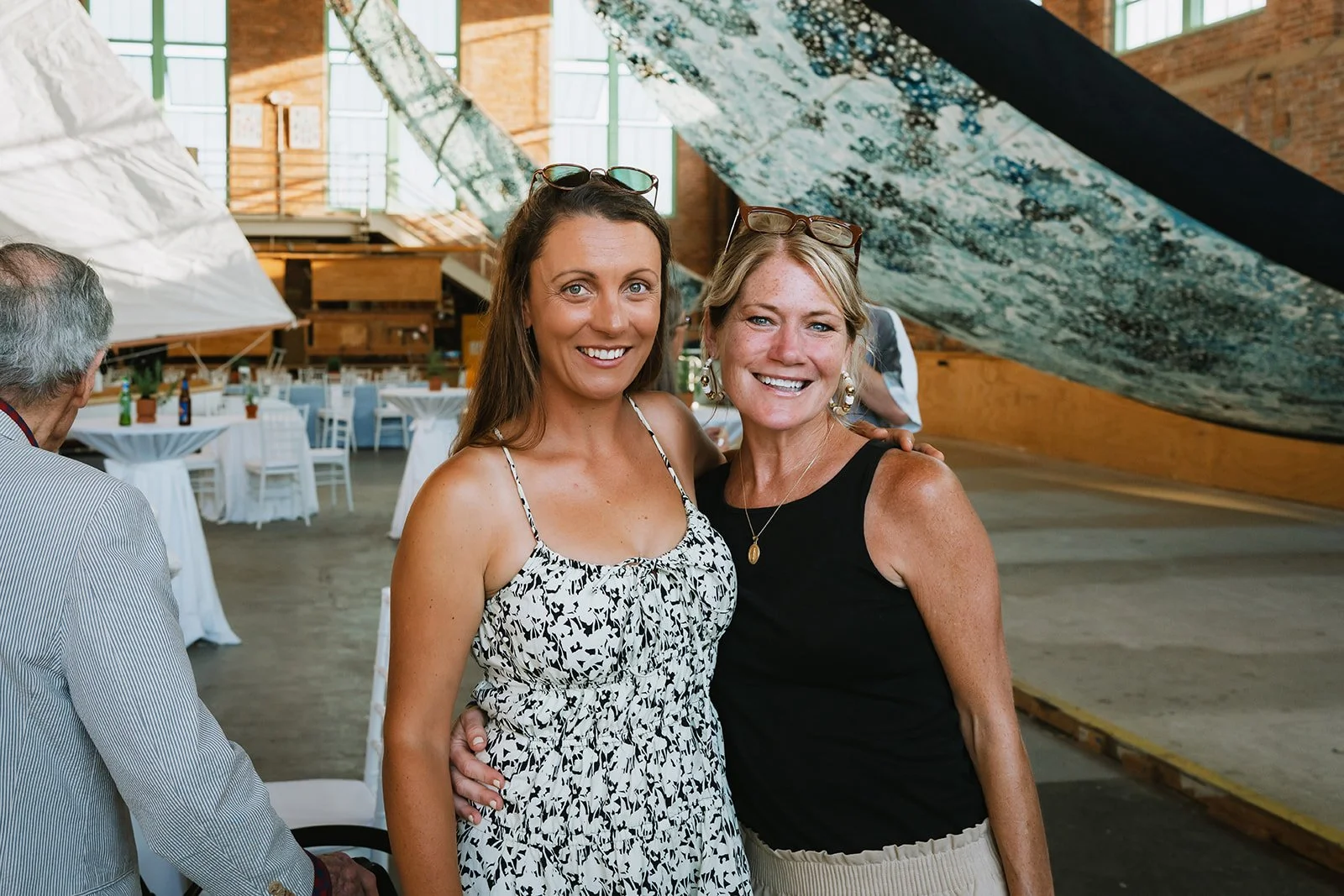 Kelsy Patnaude and Caroline Fallon