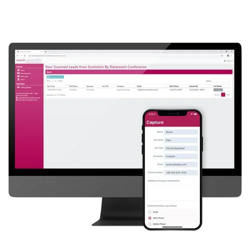 Events Scanner System Event Scan - Lead Retrieval Mobile App - Event Connections