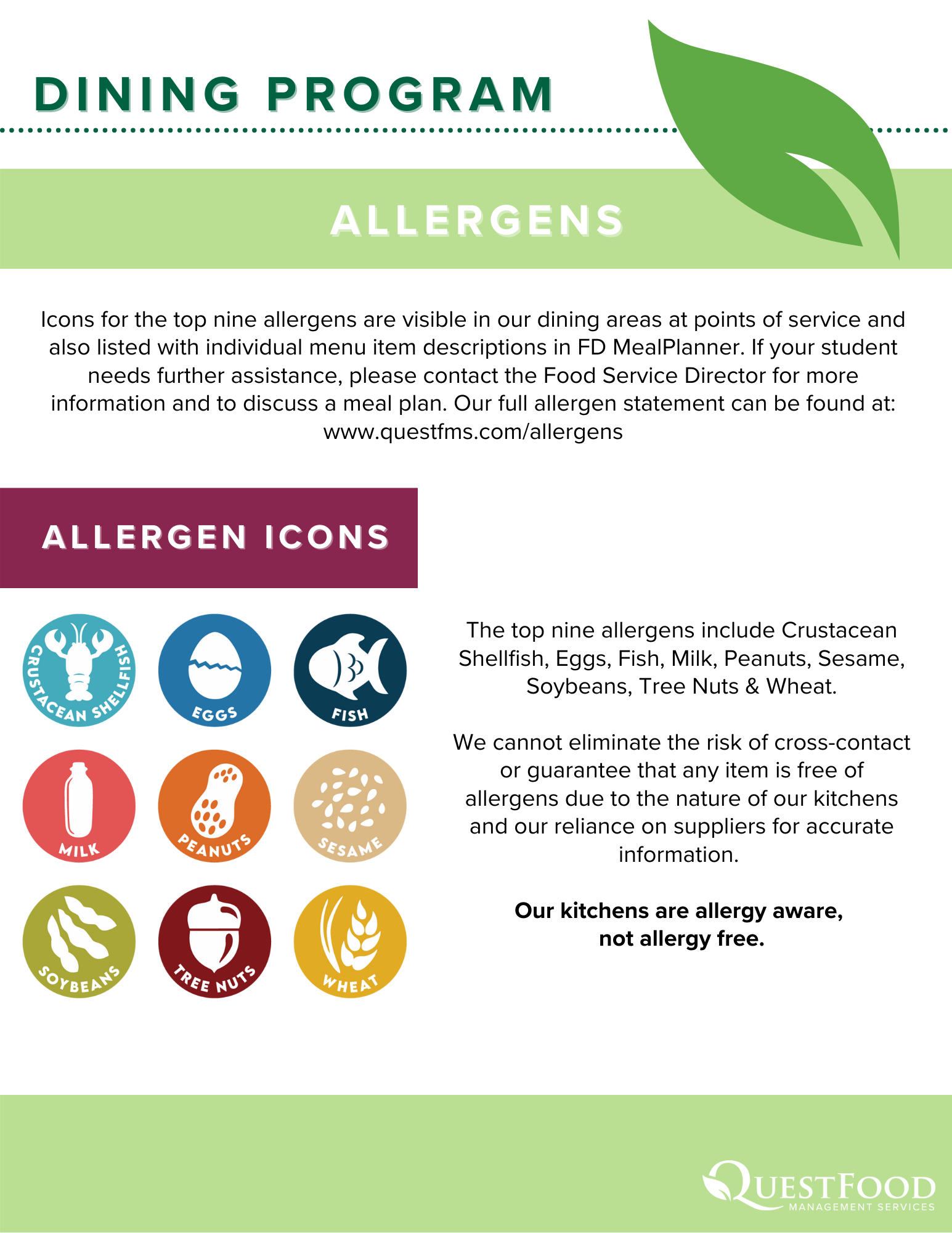 Duchess Allergen Menu At Allen Rowe Blog