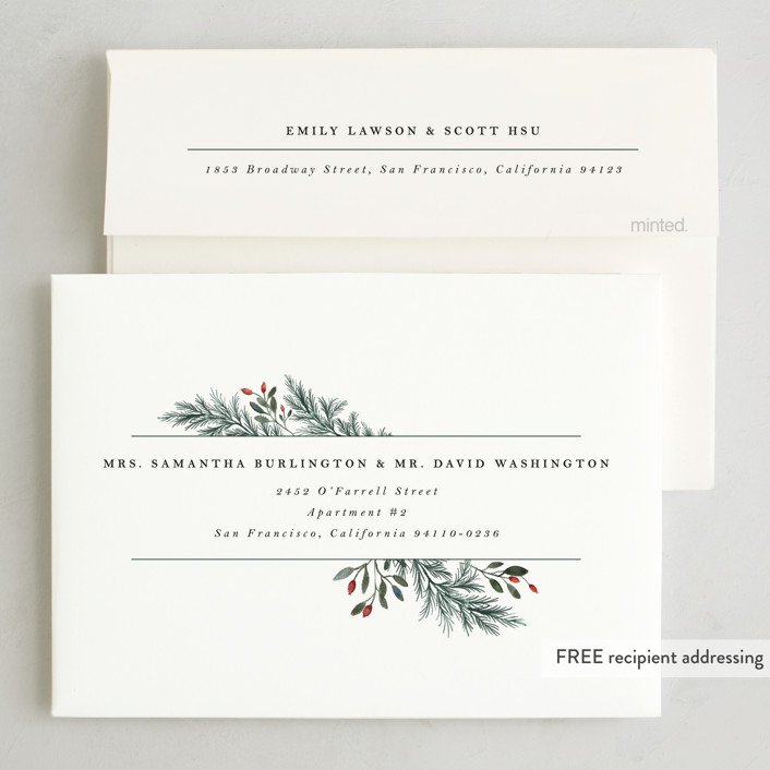 Overflowing with Joy Christmas Card