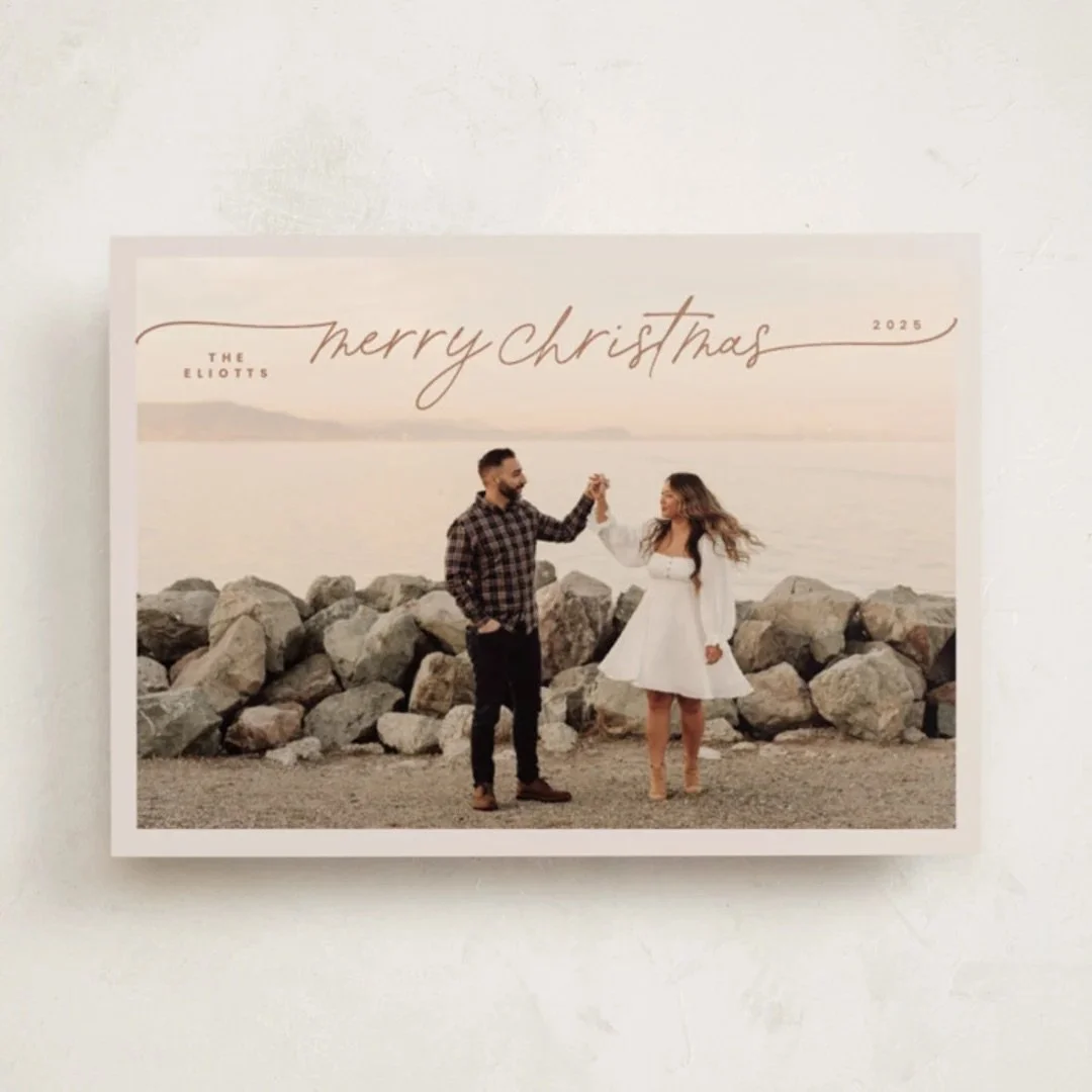 Merry & Minimal Holiday Card