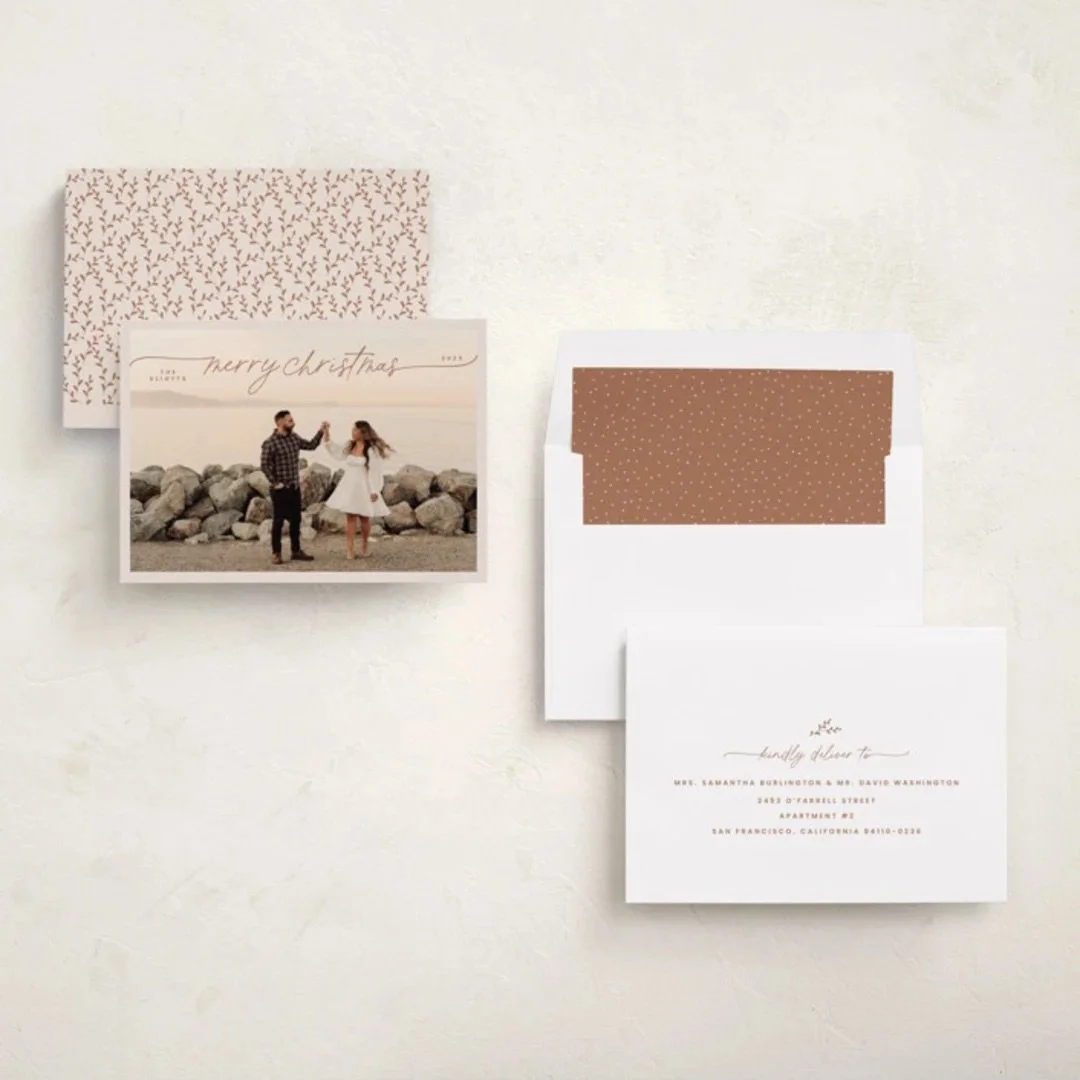 Merry & Minimal Holiday Card