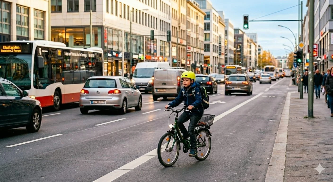Mit dem Velo in den Stadtverkehr? 