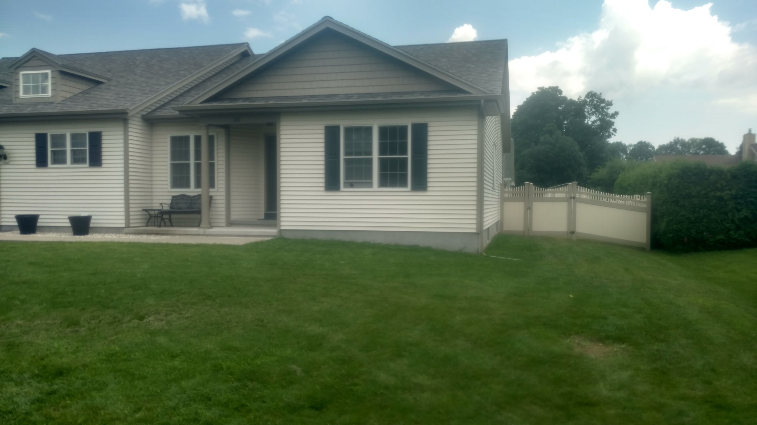 Vinyl Fence