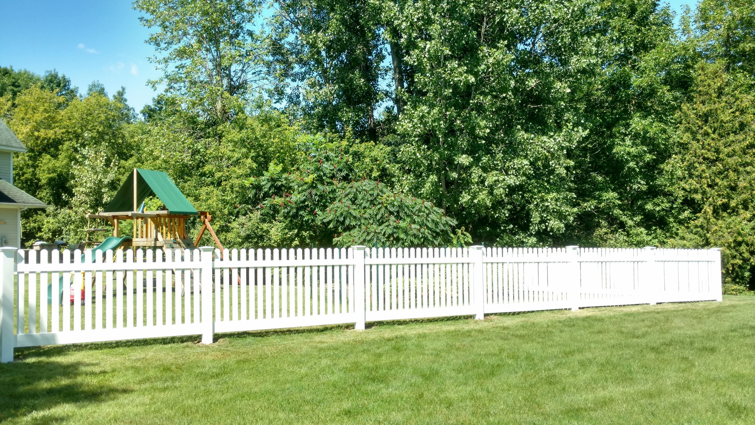 Vinyl Fence