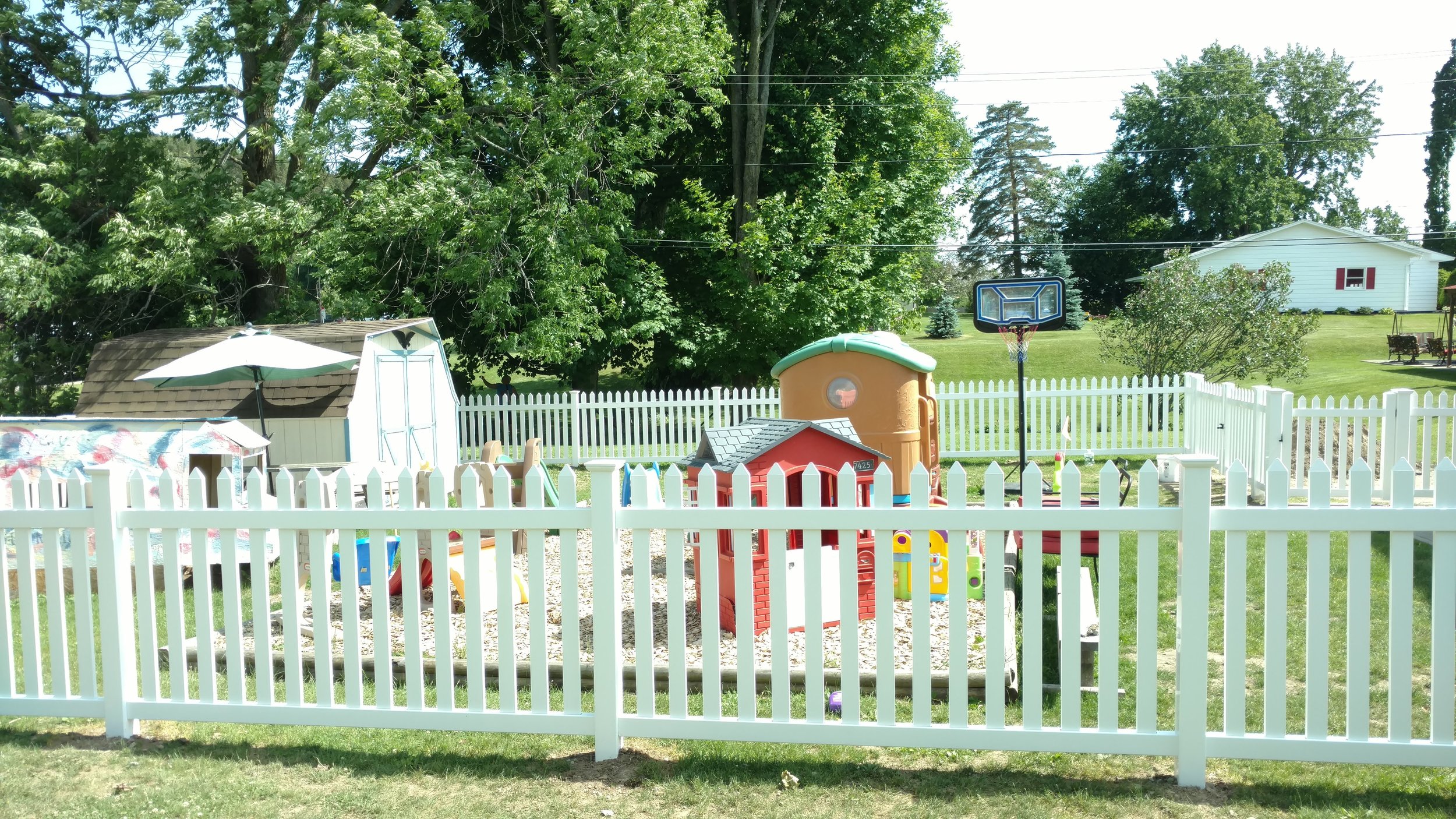 Vinyl Fence