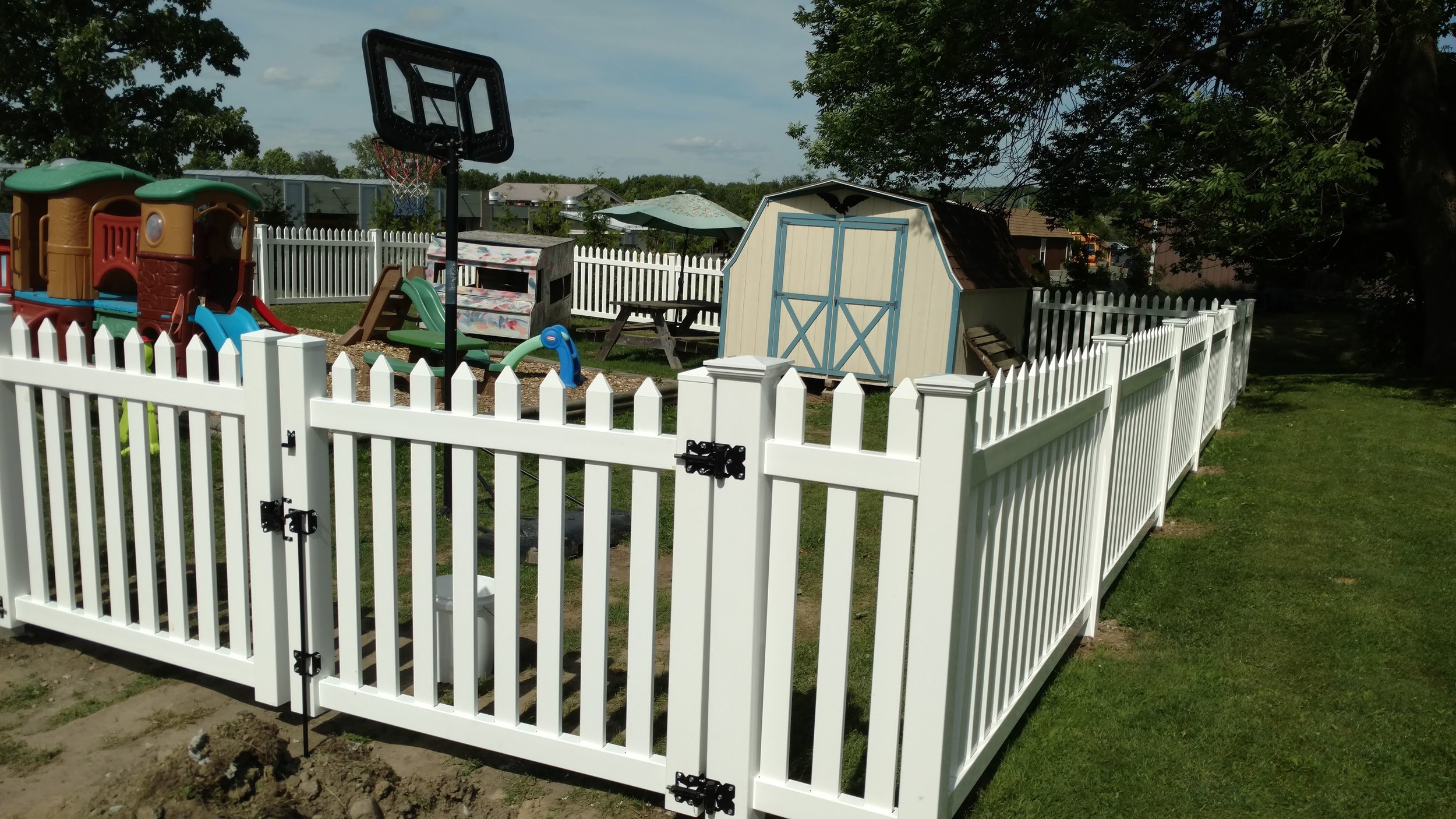 Vinyl Fence