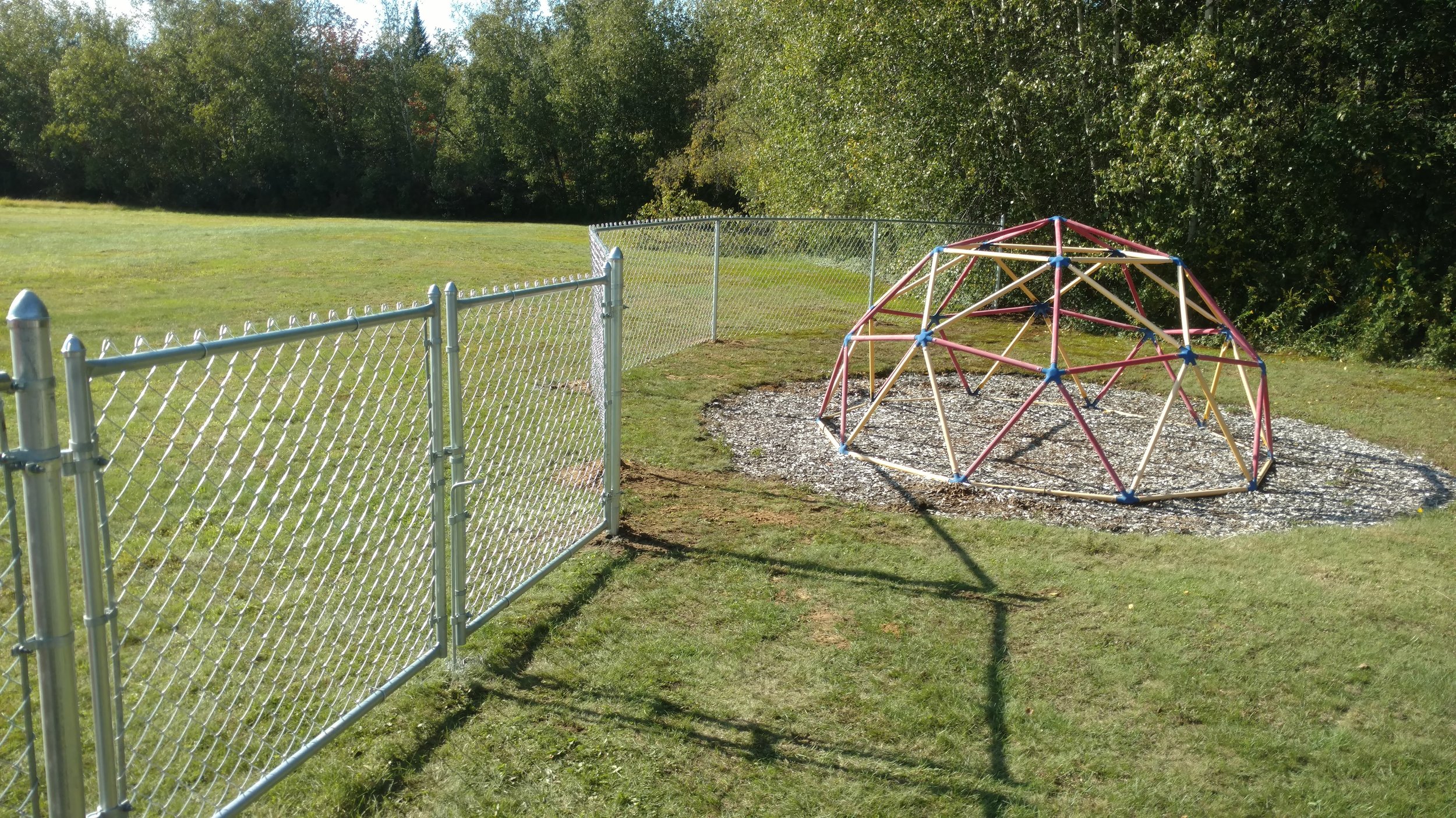 Chain Link Commercial Gate