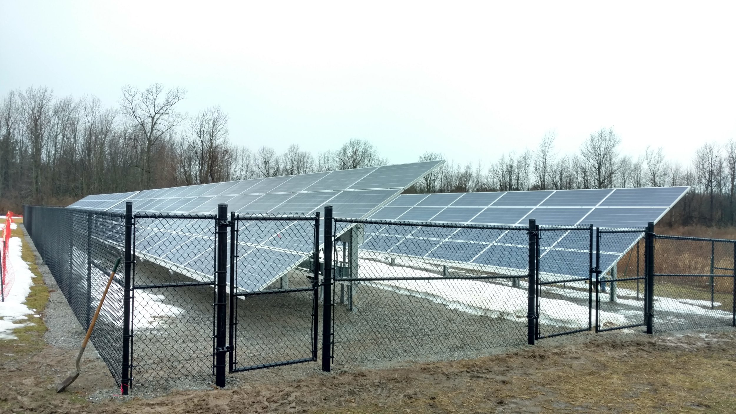 Chain Link Commercial Enclosure