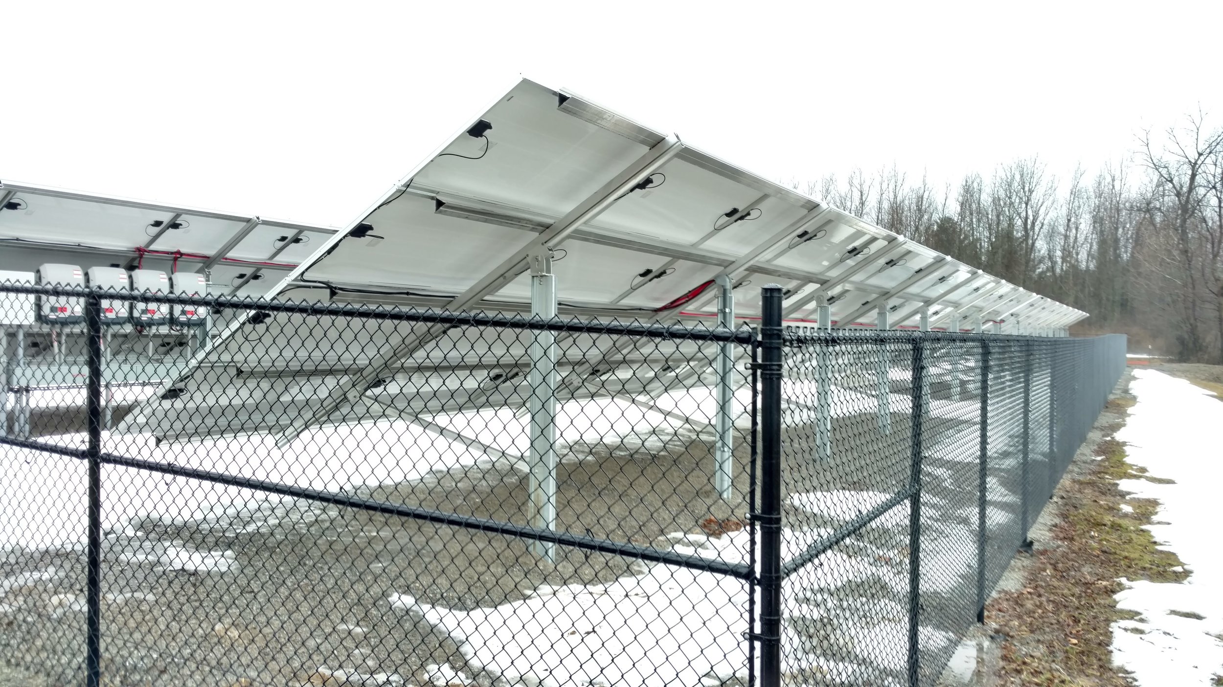 Chain Link Commercial Enclosure