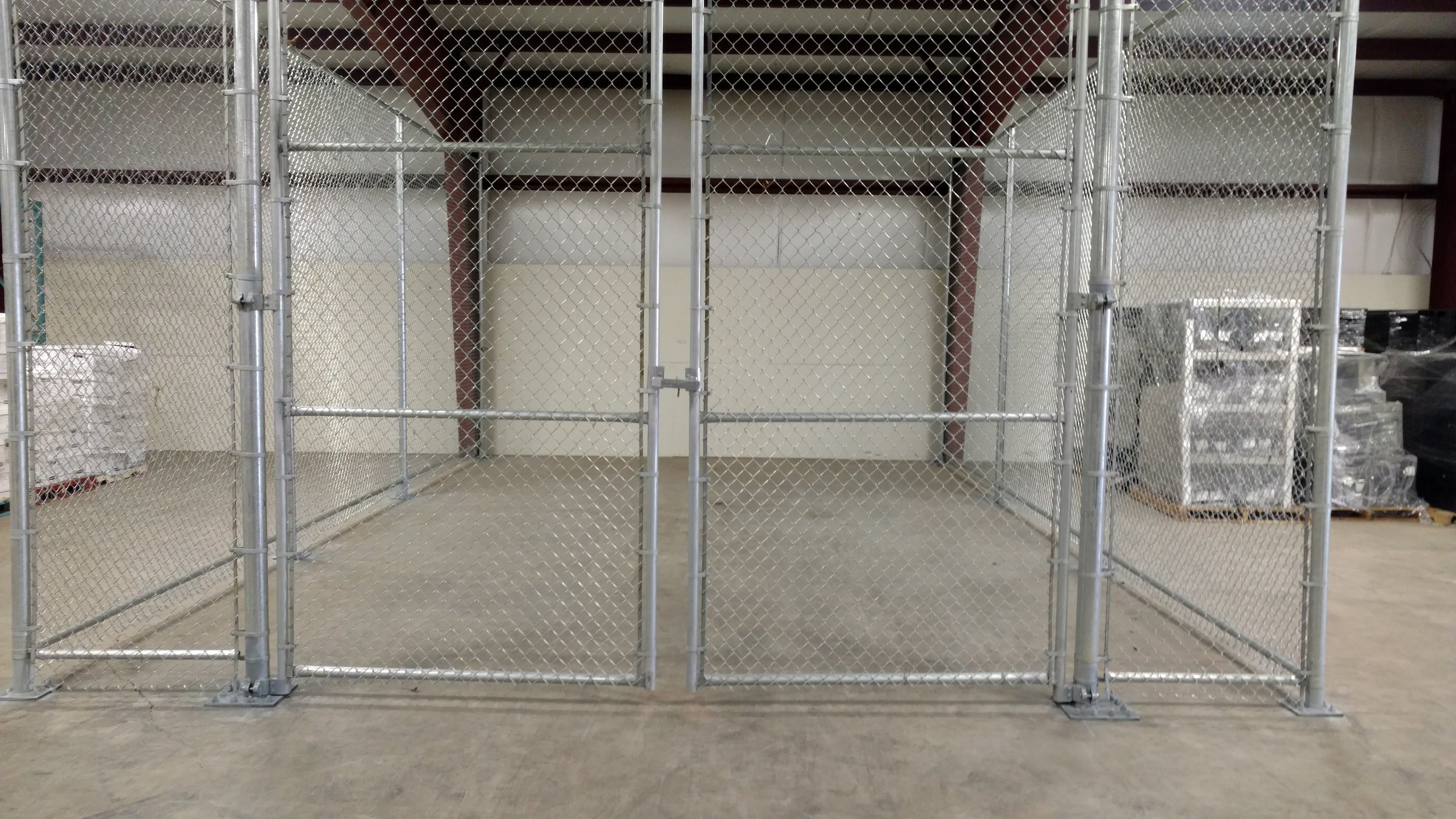 Chain Link Commercial Gate