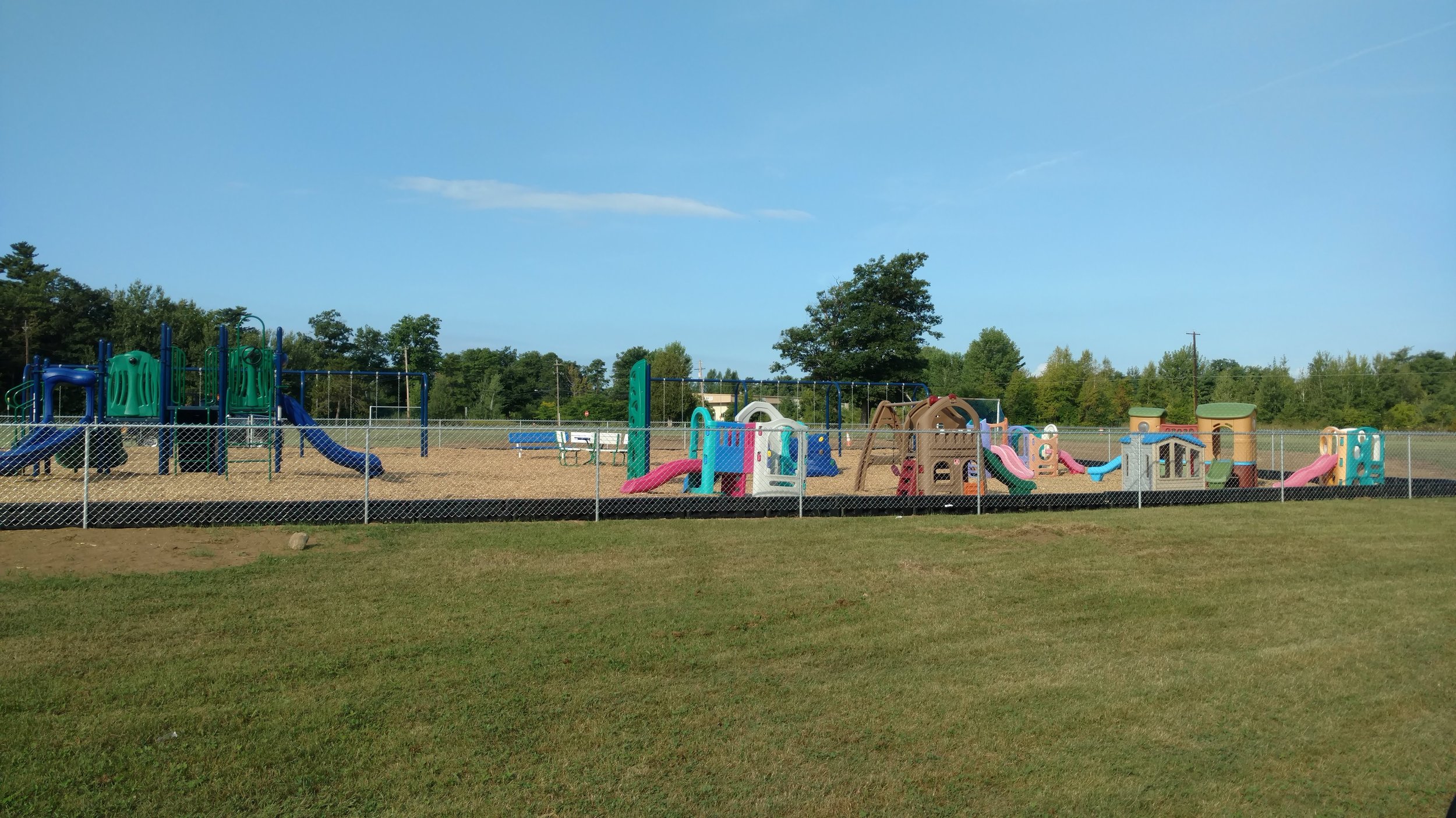 Chain Link Playground Enclosure