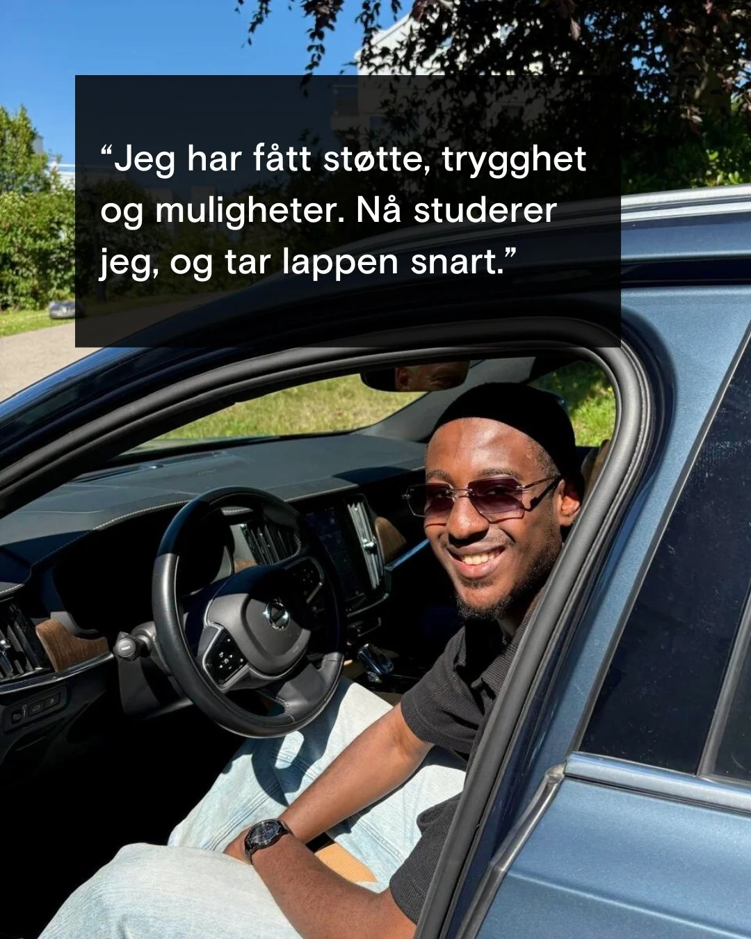 Momodou er tidligere ansatt og deltaker i Stamhusets l&aelig;rings- og utviklingsprogram (LUP). Stamhusets var hans f&oslash;rste m&oslash;te med arbeidslivet. 

I &aring;r har han &oslash;velseskj&oslash;rt sammen med v&aring;r frivillige sj&aring;f