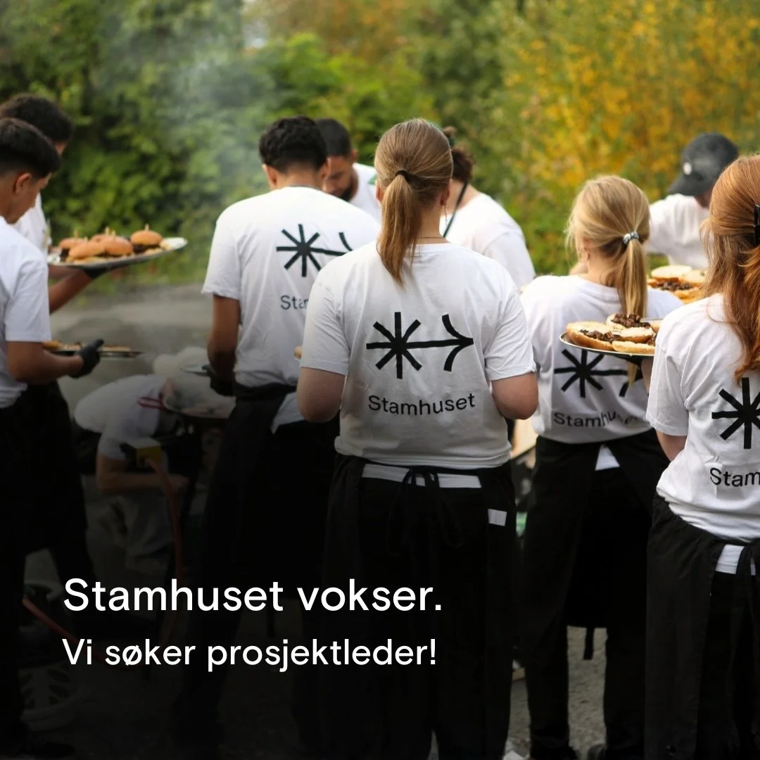 Stamhuset vokser, og vi utvider teamet💪💪

Vi ser etter en prosjektleder som vil jobbe tett med unge voksne og bidra i planlegging og gjennomf&oslash;ring av v&aring;re prosjekter. 

Les mer via lenke i bio.
