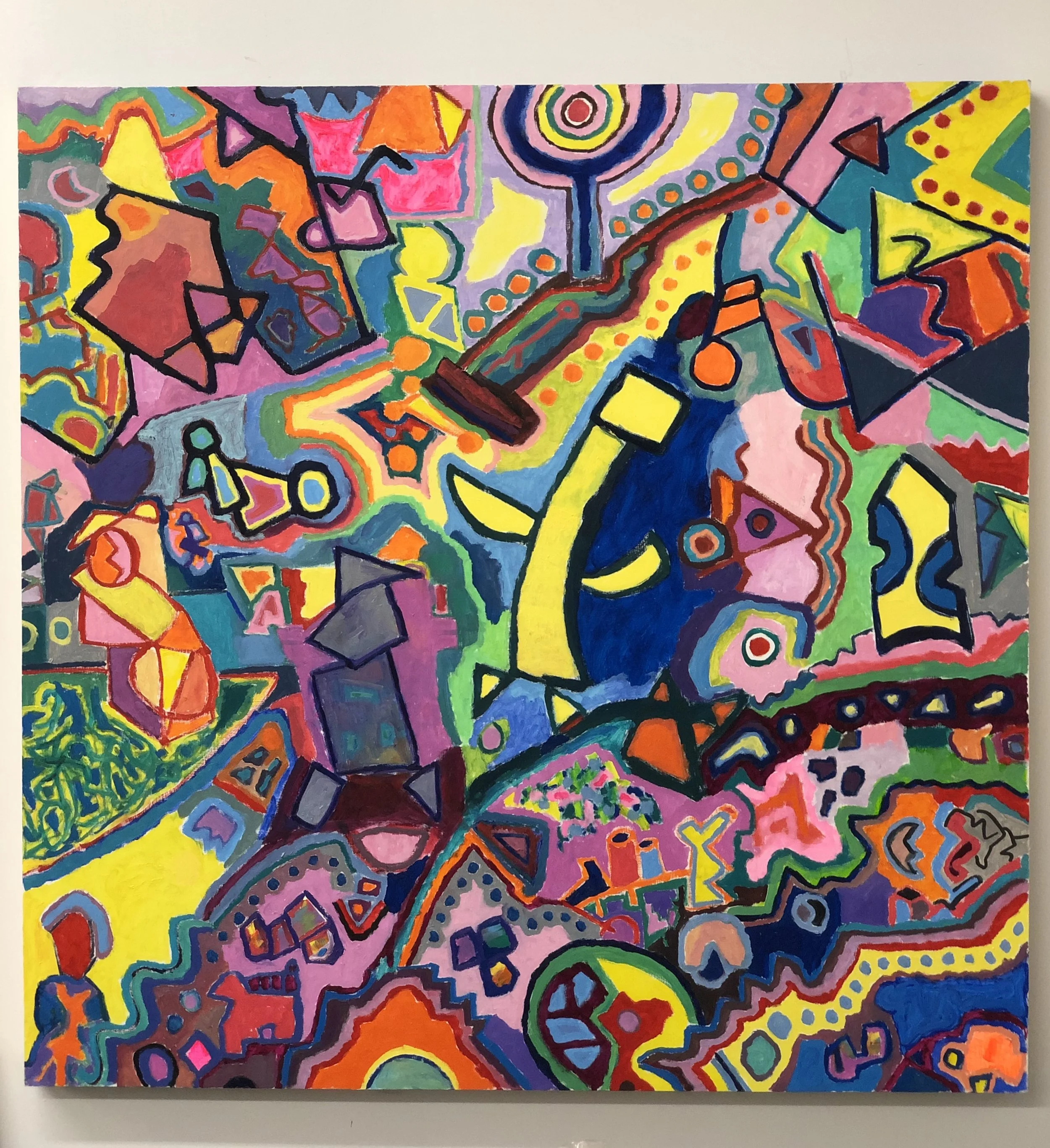 The Central Figure Is Dancing (2018-2019)