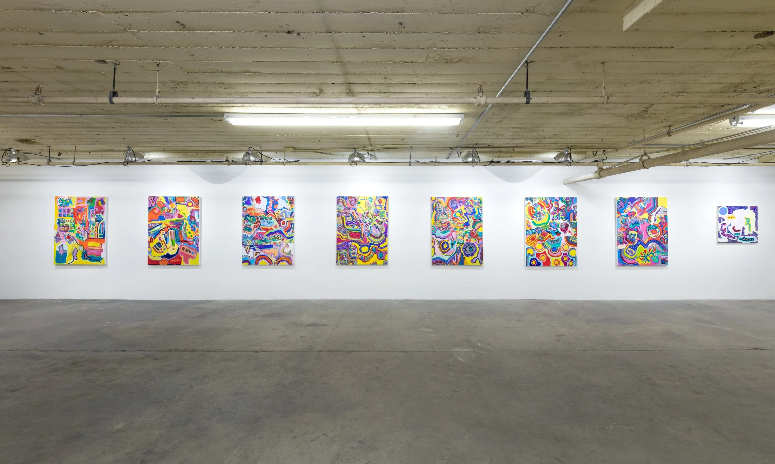 Installation shot, solo exhibition at 356 Mission, Los Angeles (2015)