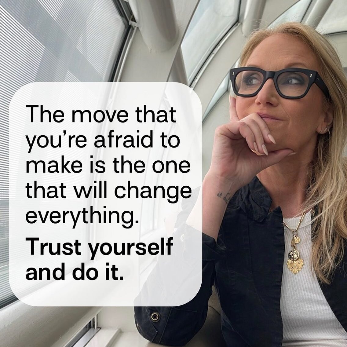 Wise words from @melrobbins 

Keep moving ✨