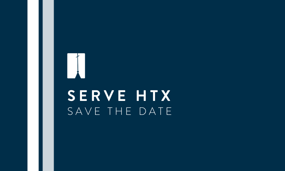 Serve HTX - Save the date!