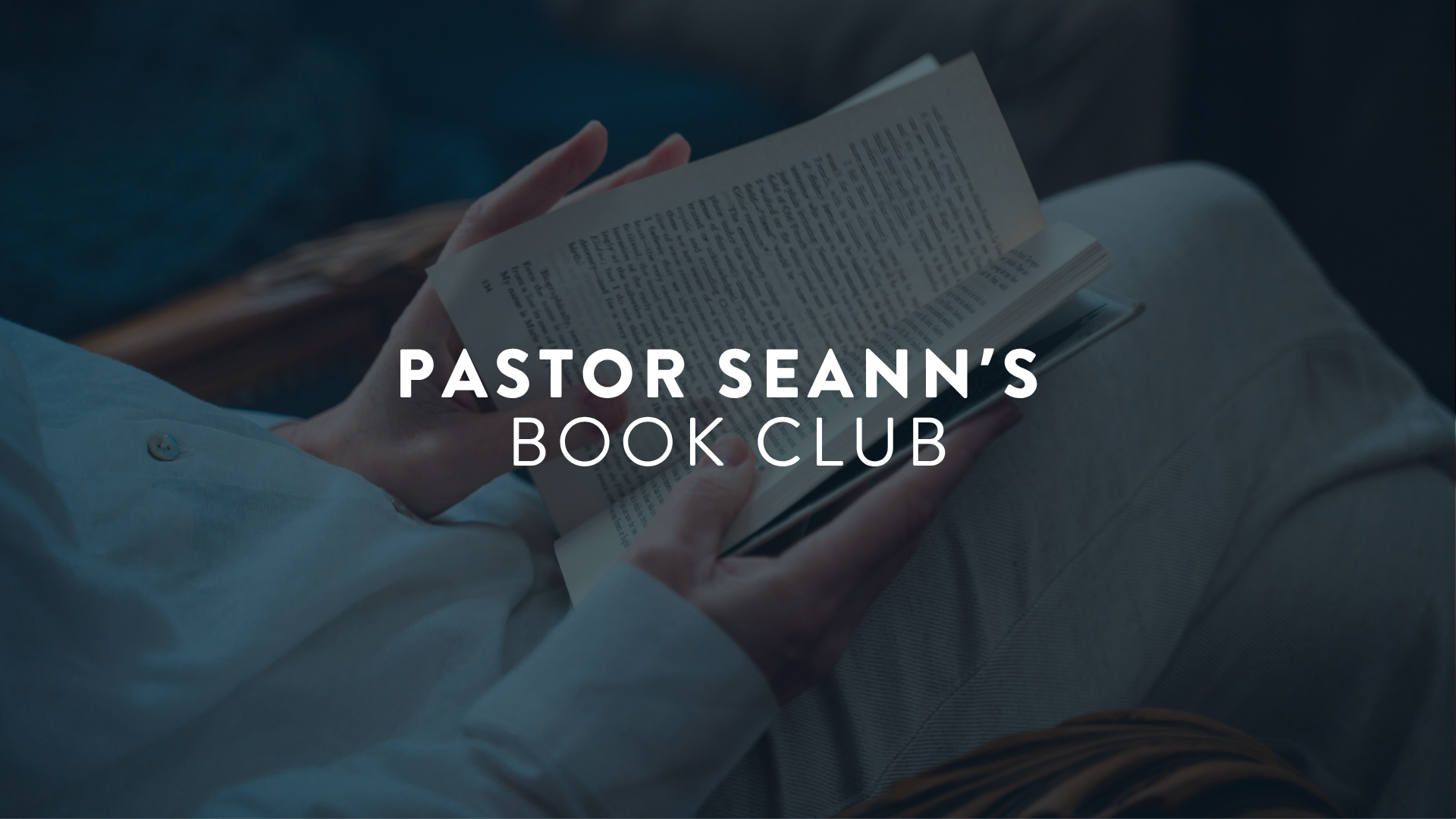 Pastor Seann's Summer Book Club
