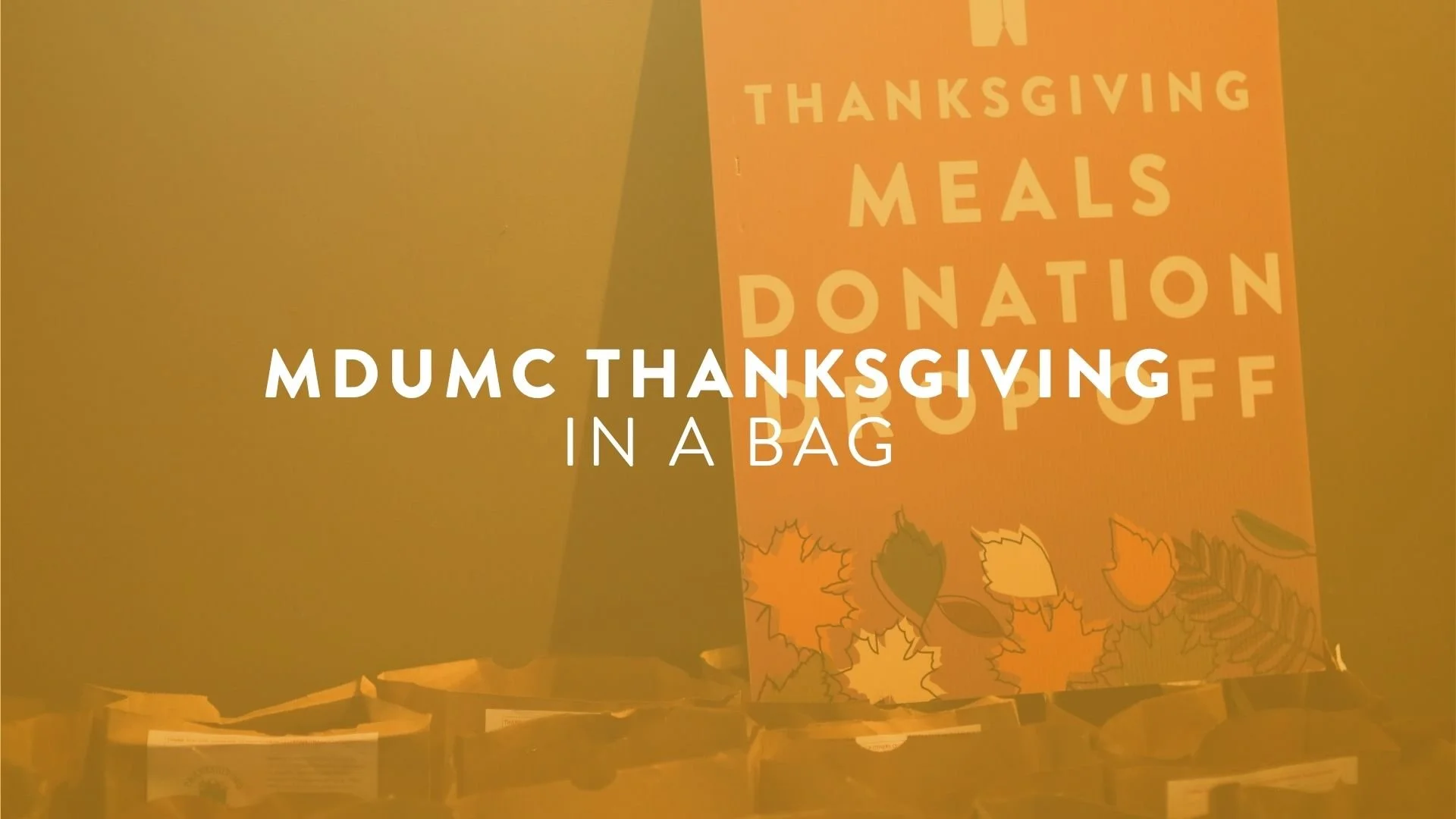 Thanksgiving In A Bag