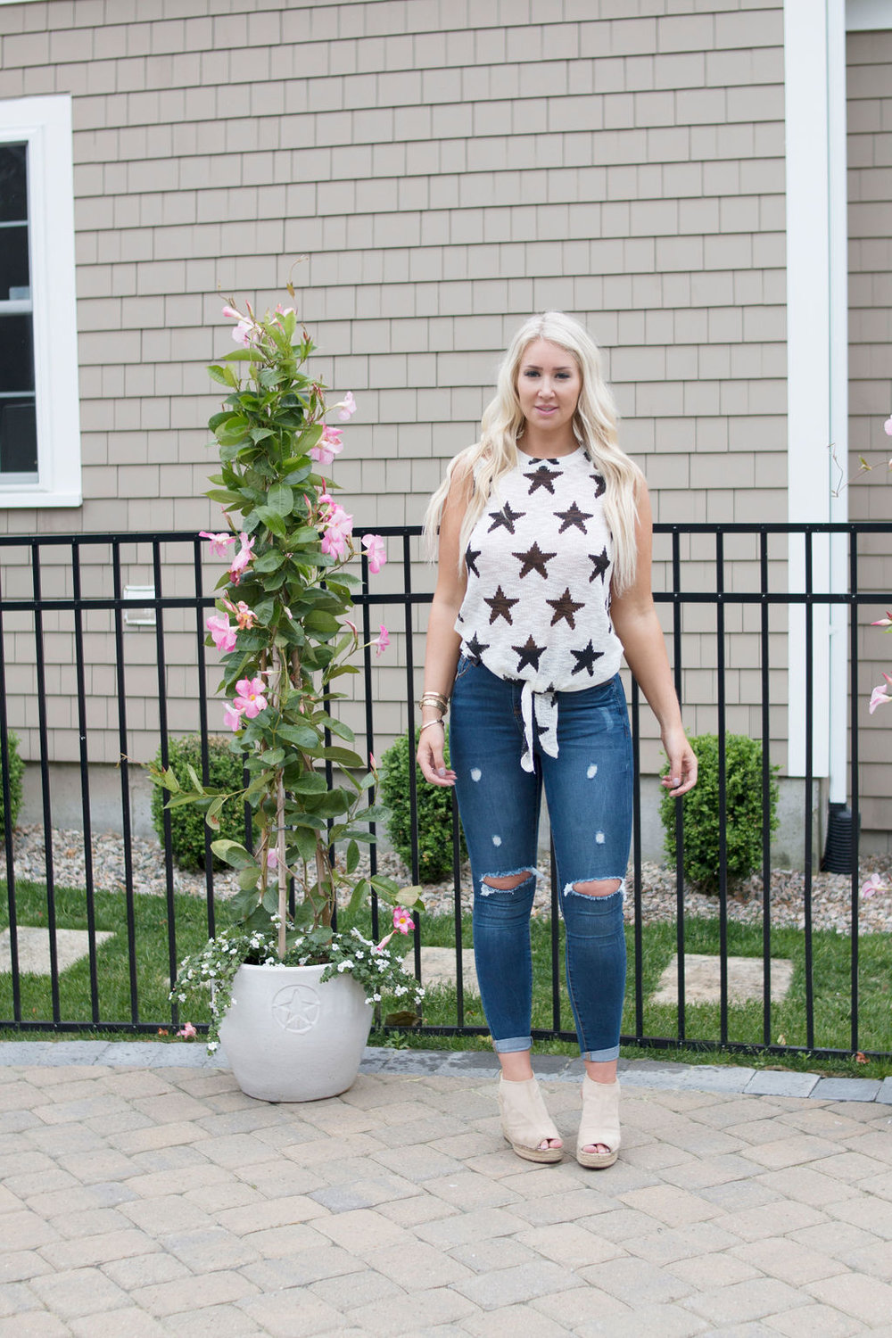 Star Knit Top — Maaa's Monogram Boutique