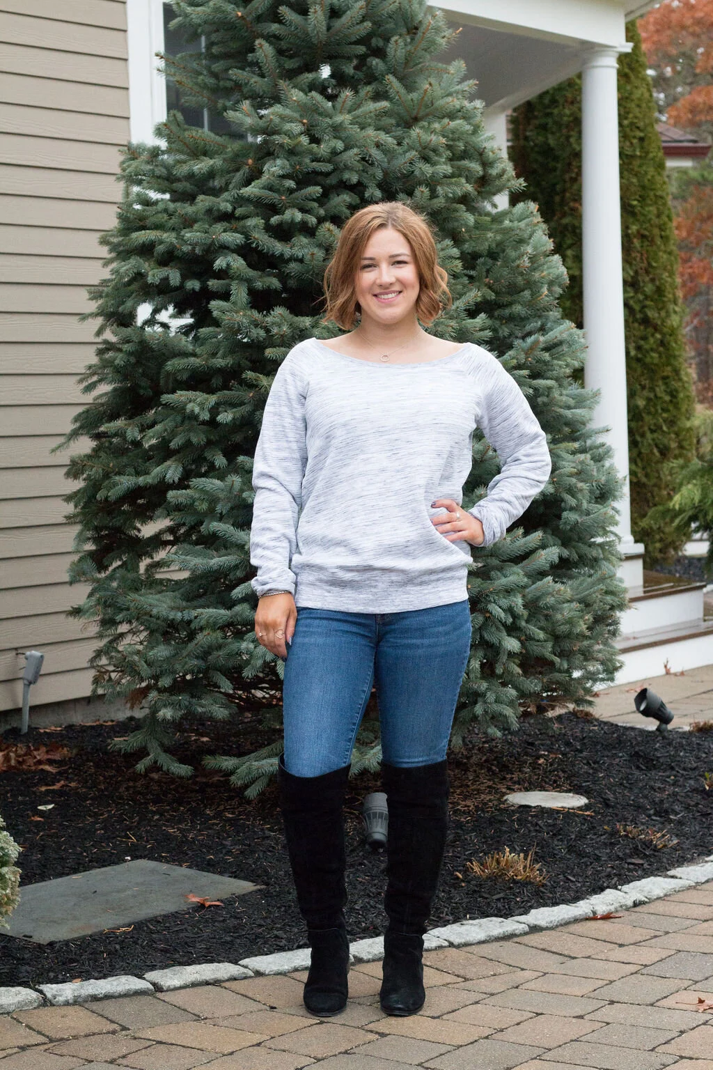 Bella Wide Neck Sweatshirt