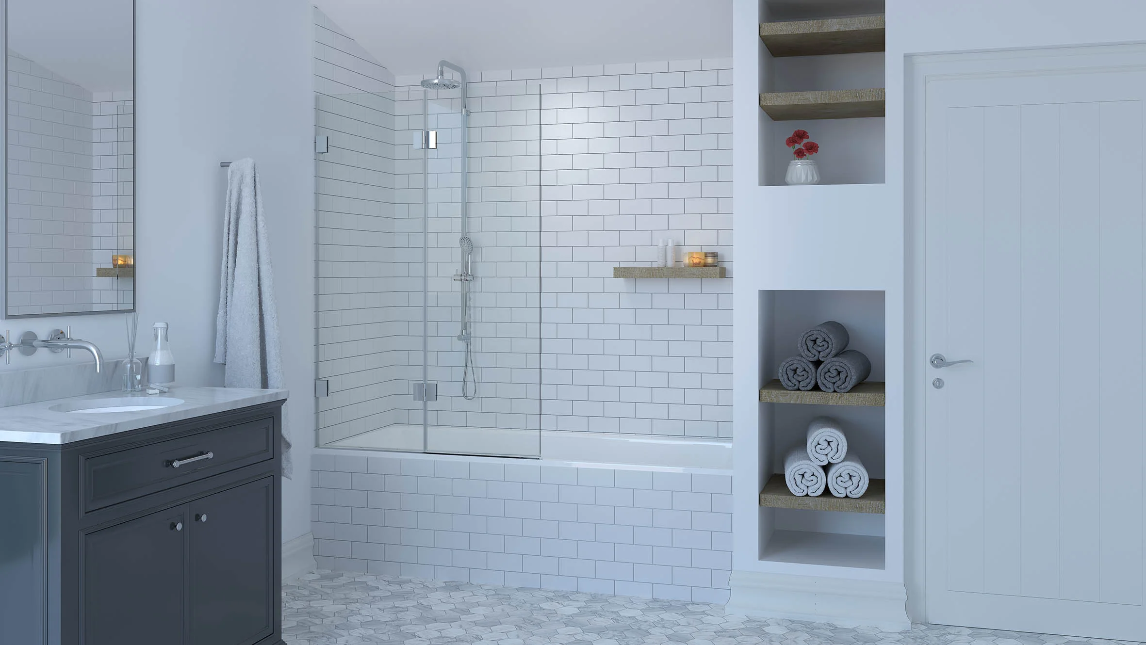 View 14.2H Bath Screen — The Shower Lab