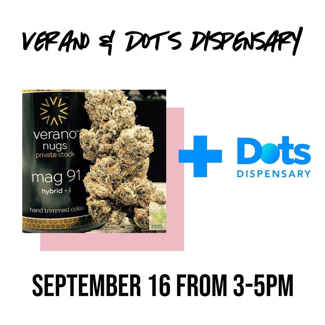 POPUP!
Come check out our good friends @veranobrands at the Dots Dispensary shop on September 16th from 3 - 5. See you there!
&bull;
805 𝙉 𝙃𝙊𝙒𝘼𝙍𝘿 𝙎𝙏
𝙎𝙏𝙊𝙍𝙀 𝙃𝙊𝙐𝙍𝙎: 
𝙈𝙊𝙉 - 𝙎𝘼𝙏  12-6 
&bull;
#dotsdispensary #marylandcannabis #mar