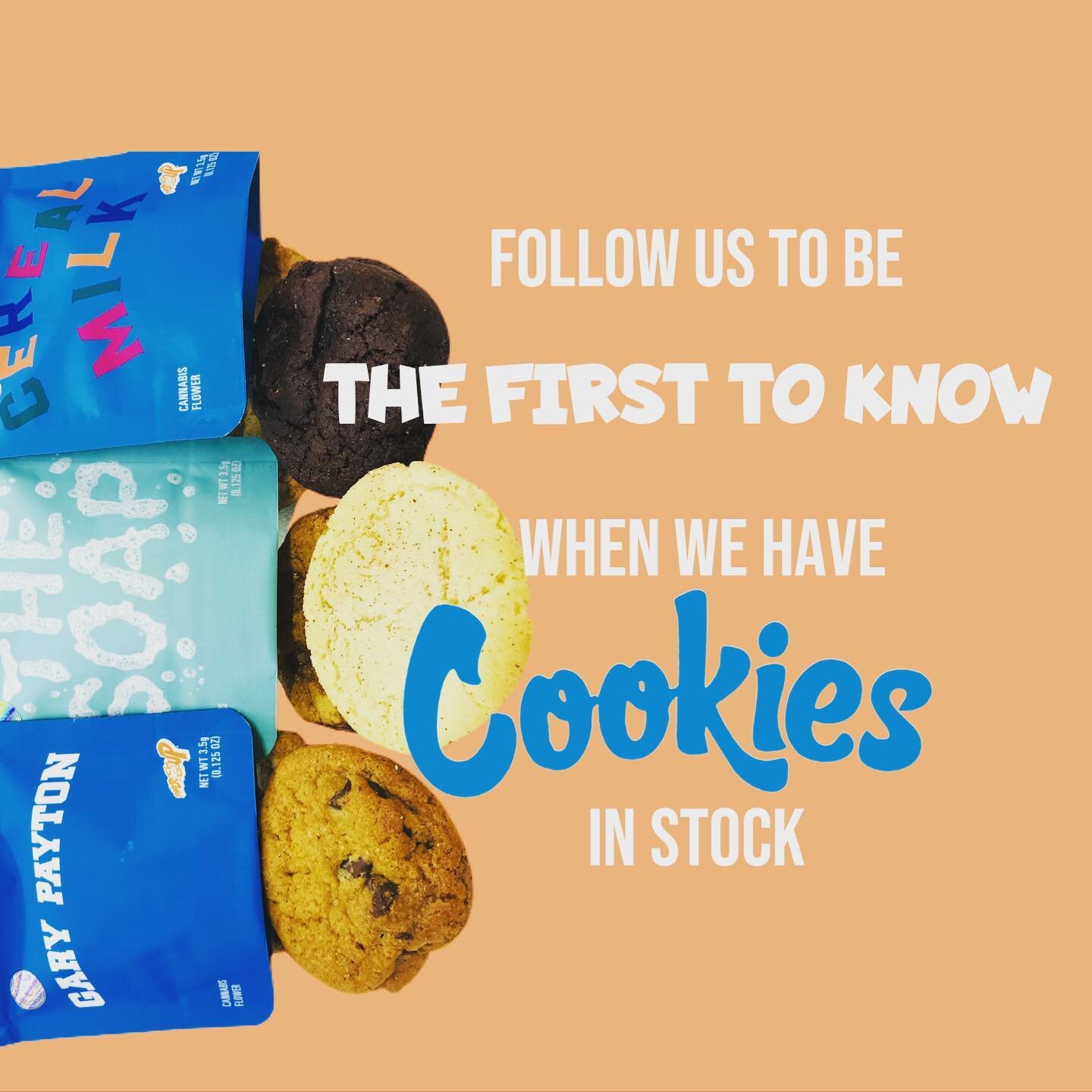 Restocks happening often!!
😋🍪😋🍪😋🍪😋

Follow this page to be the first to know when we&rsquo;ve got cookies in stock

Come see us at Dots Dispensary for great products and everyday deals!!! 
&bull;
805 𝙉 𝙃𝙊𝙒𝘼𝙍𝘿 𝙎𝙏
𝙎𝙏𝙊𝙍𝙀 𝙃𝙊𝙐𝙍𝙎: