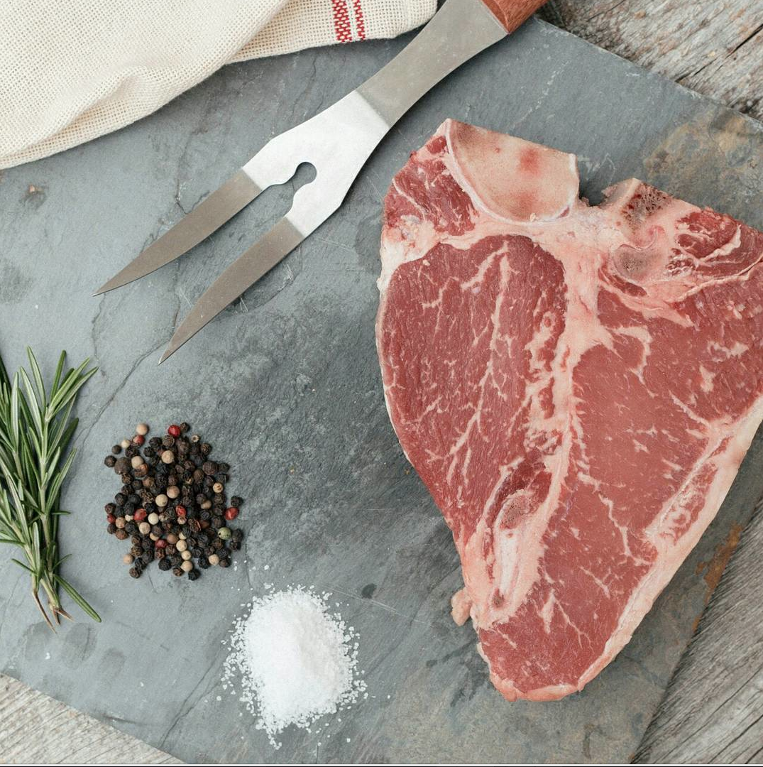A picture of Vintage Grocers Never Ever Porterhouse Steak