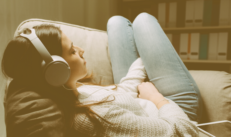 572: Guided relaxation for calming worrying thoughts 