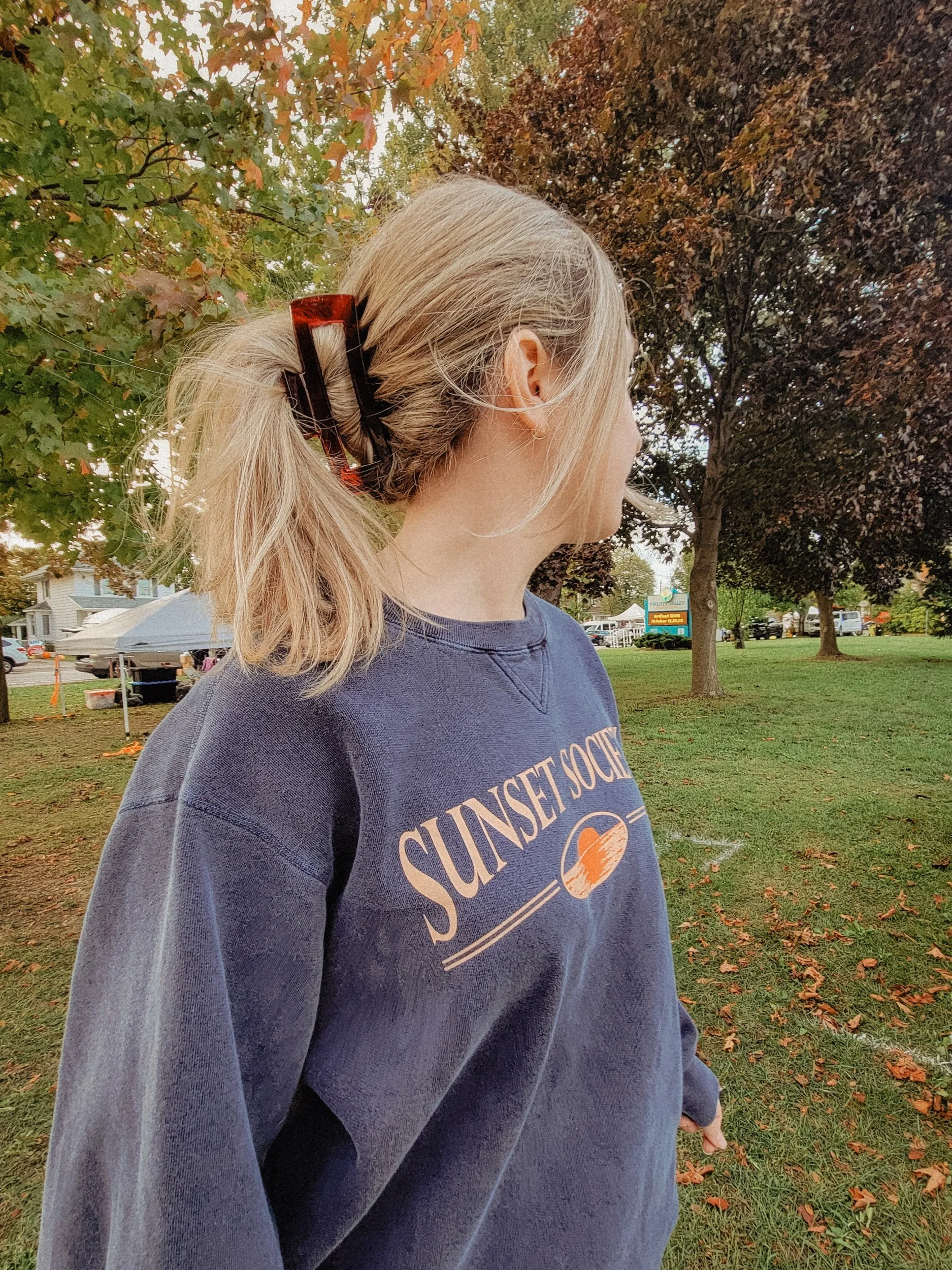 Sunset Society Crewneck - Dark Sky Preserve