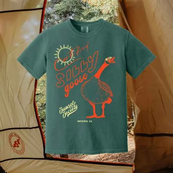 Certified Silly Goose Tee - Teal Appeal
