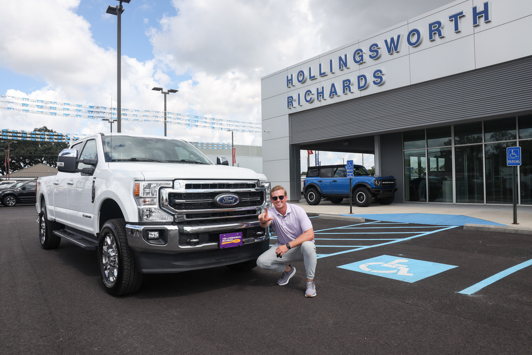 Ford x LSU Quarterback Myles Brennan