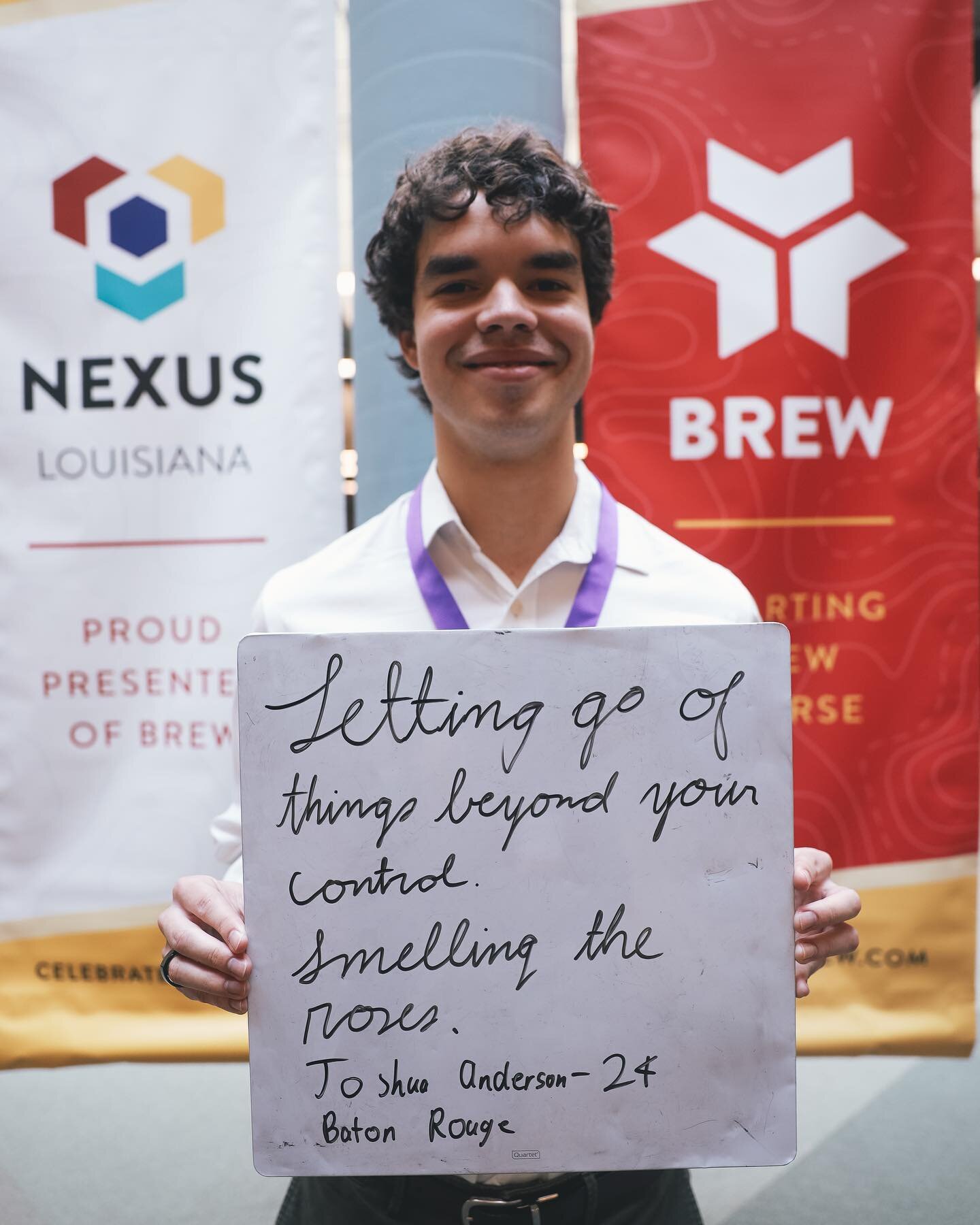 What does &ldquo;Seizing The Moment&rdquo; mean to you??
.
&ldquo;Letting go of the things beyond your control. Smell the roses.&rdquo; - @joshuaadesign 
.
Joshua Anderson
Founder of Accelerant Education 📚
Age 24
Baton Rouge, LA 🐅
.

#CarpeMomentum