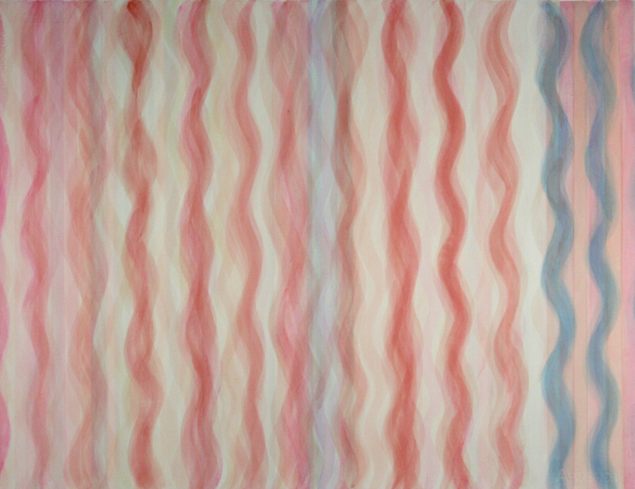    Grooves , 2006   Acrylic ink and watercolor on paper  22 x 30 inches 